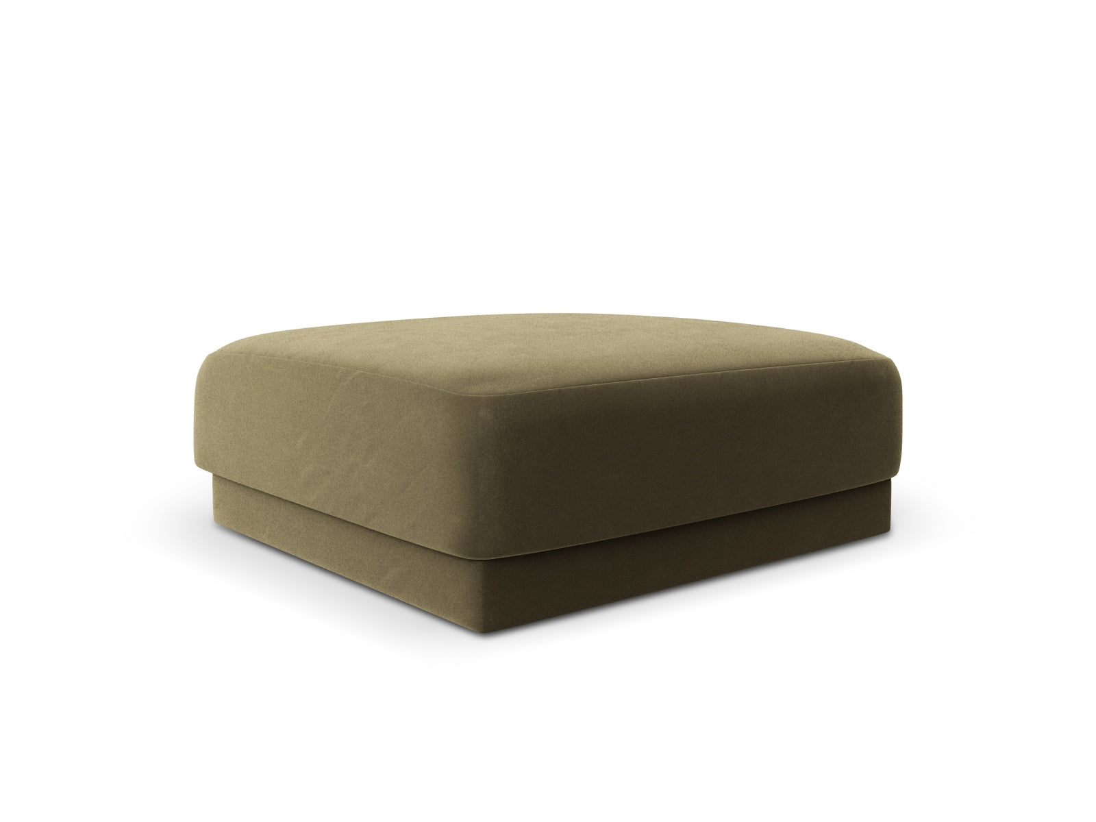 Entdecken Sie den eleganten Miley Velour Pouf 1 Sitz von Micadoni – vielseitig, komfortabel und pflegeleicht für Ihr Zuhause!