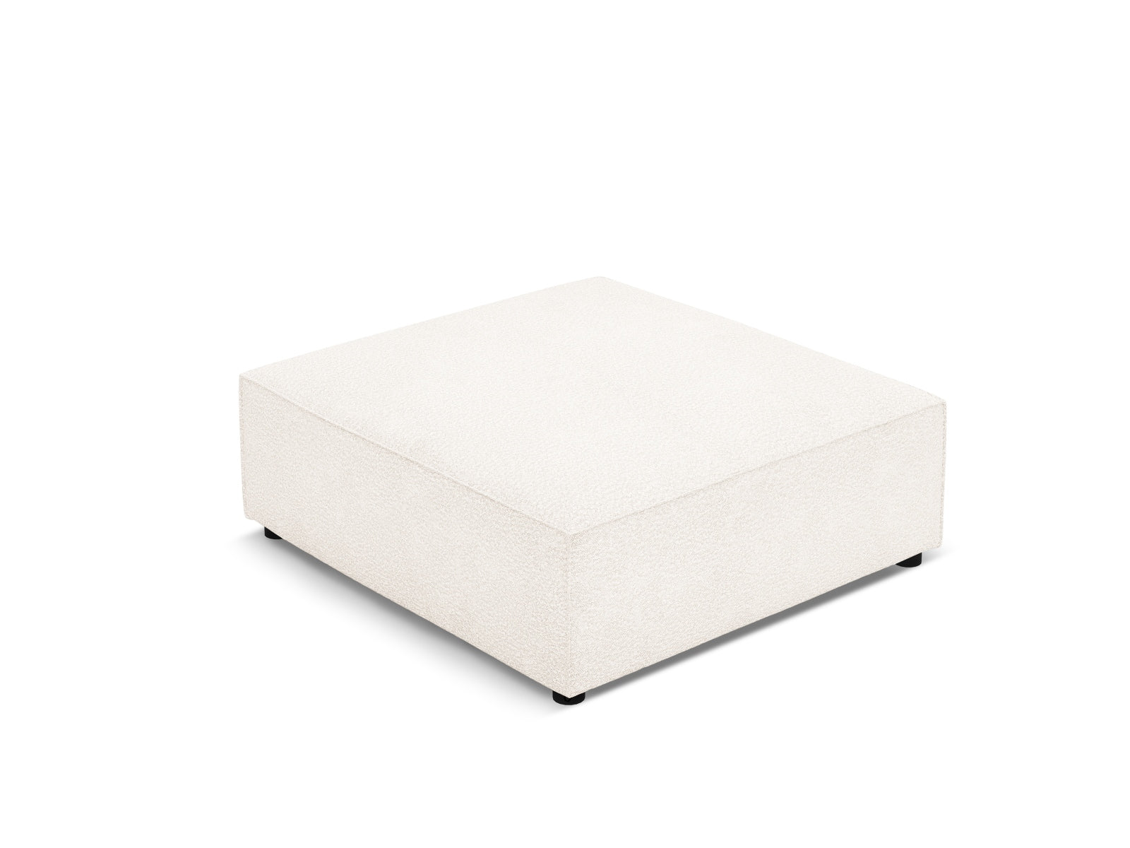 Entdecken Sie den stilvollen Jodie Boucle Pouf 1 Sitz von Micadoni – ein eleganter Akzent für Ihr Zuhause, ideal für Komfort und Vielseitigkeit.