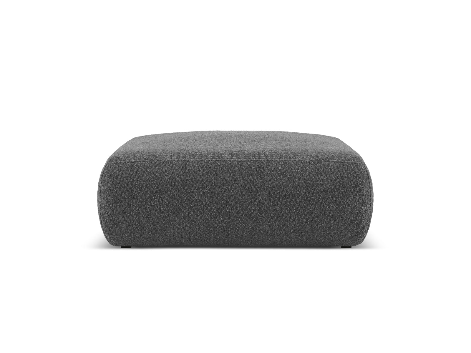 Molino Boucle Pouf 1 Sitz in Dark Grey-Baloo präsentiert im Onlineshop von KAQTU Design AG. Pouf ist von Micadoni