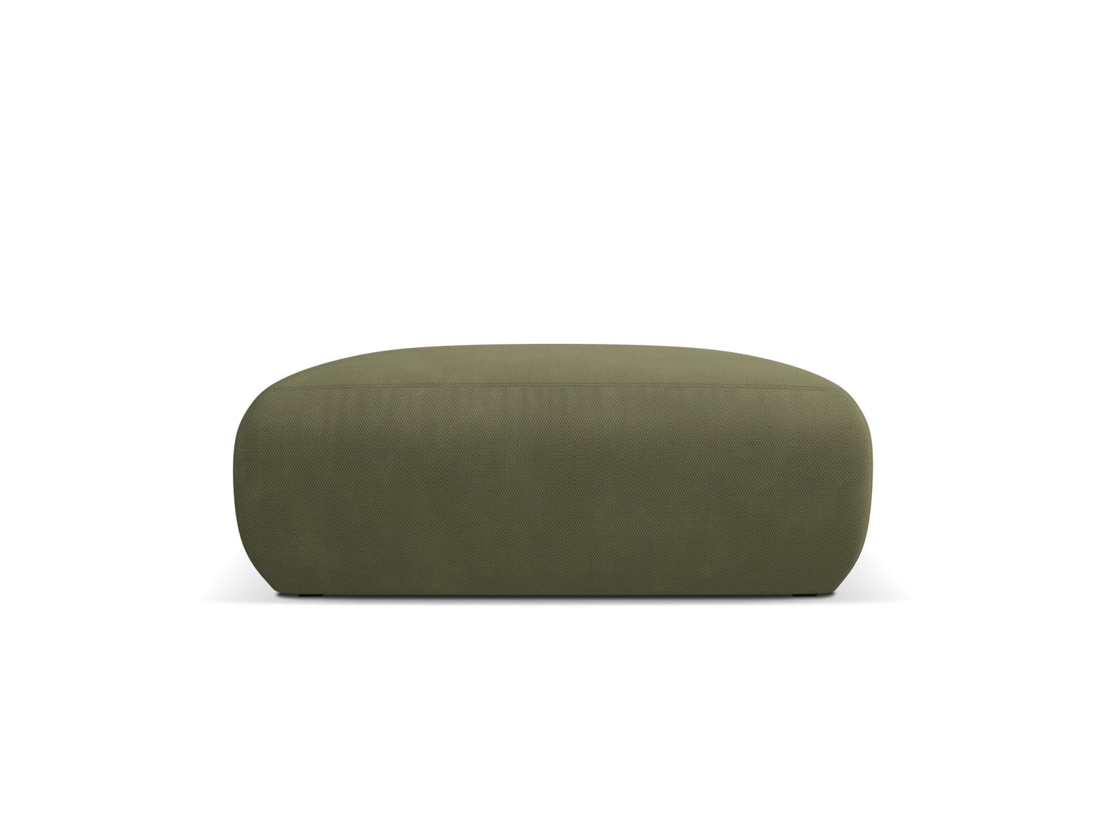 Eleganter Molino Pouf in zartem Mintgrün, perfekt für entspannte Momente und als stilvolles Wohnaccessoire.