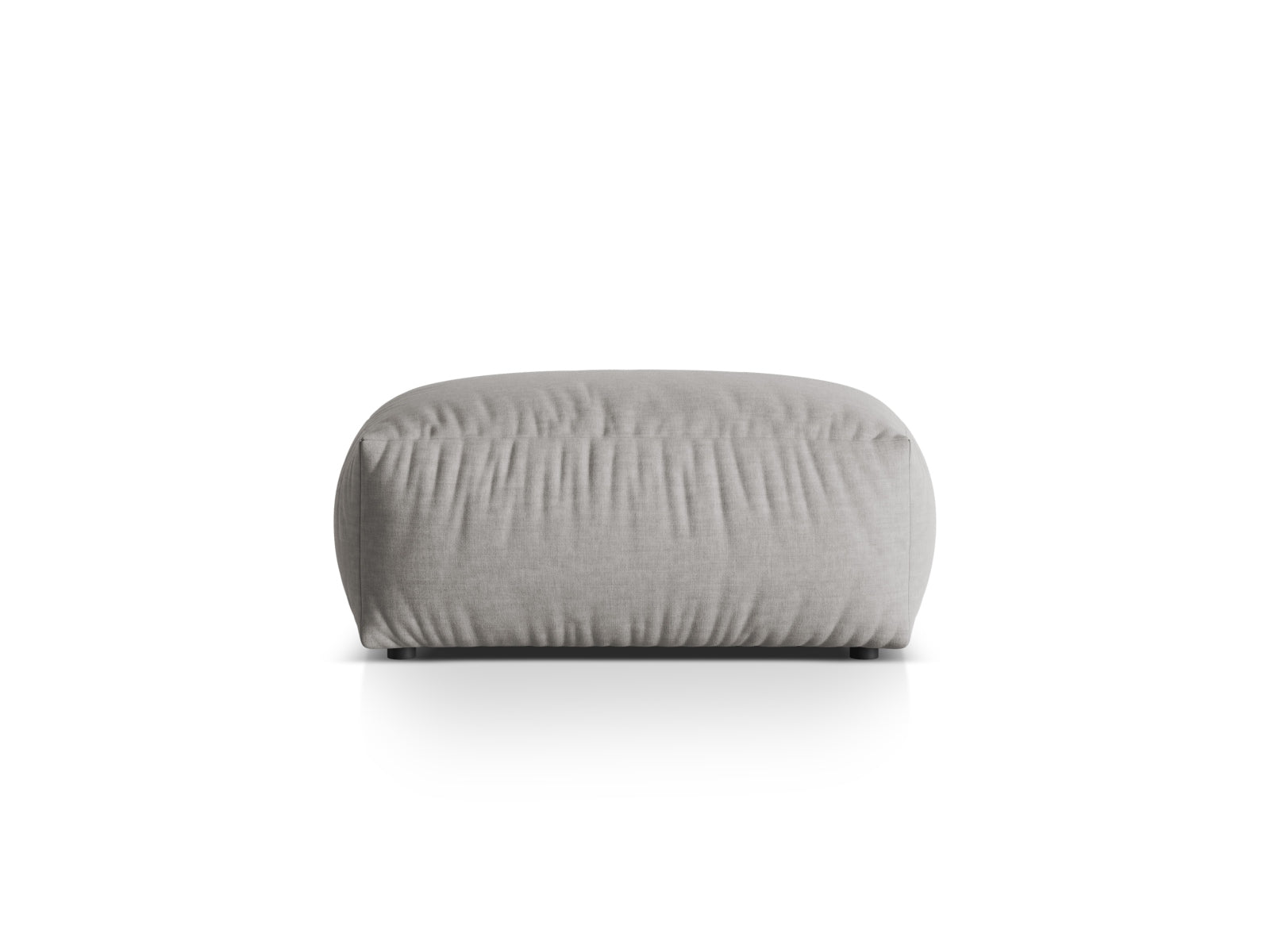 Martina Pouf Large 1 Sitz in Light Grey-Boston präsentiert im Onlineshop von KAQTU Design AG. Pouf ist von Micadoni