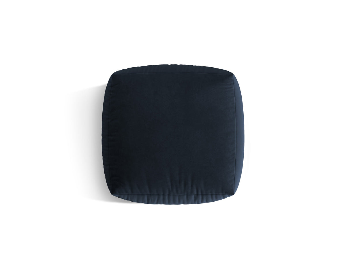 Chris Velour Pouf 1 Sitzer in Royal Blue-Casino präsentiert im Onlineshop von KAQTU Design AG. Modulares Sofa ist von Micadoni
