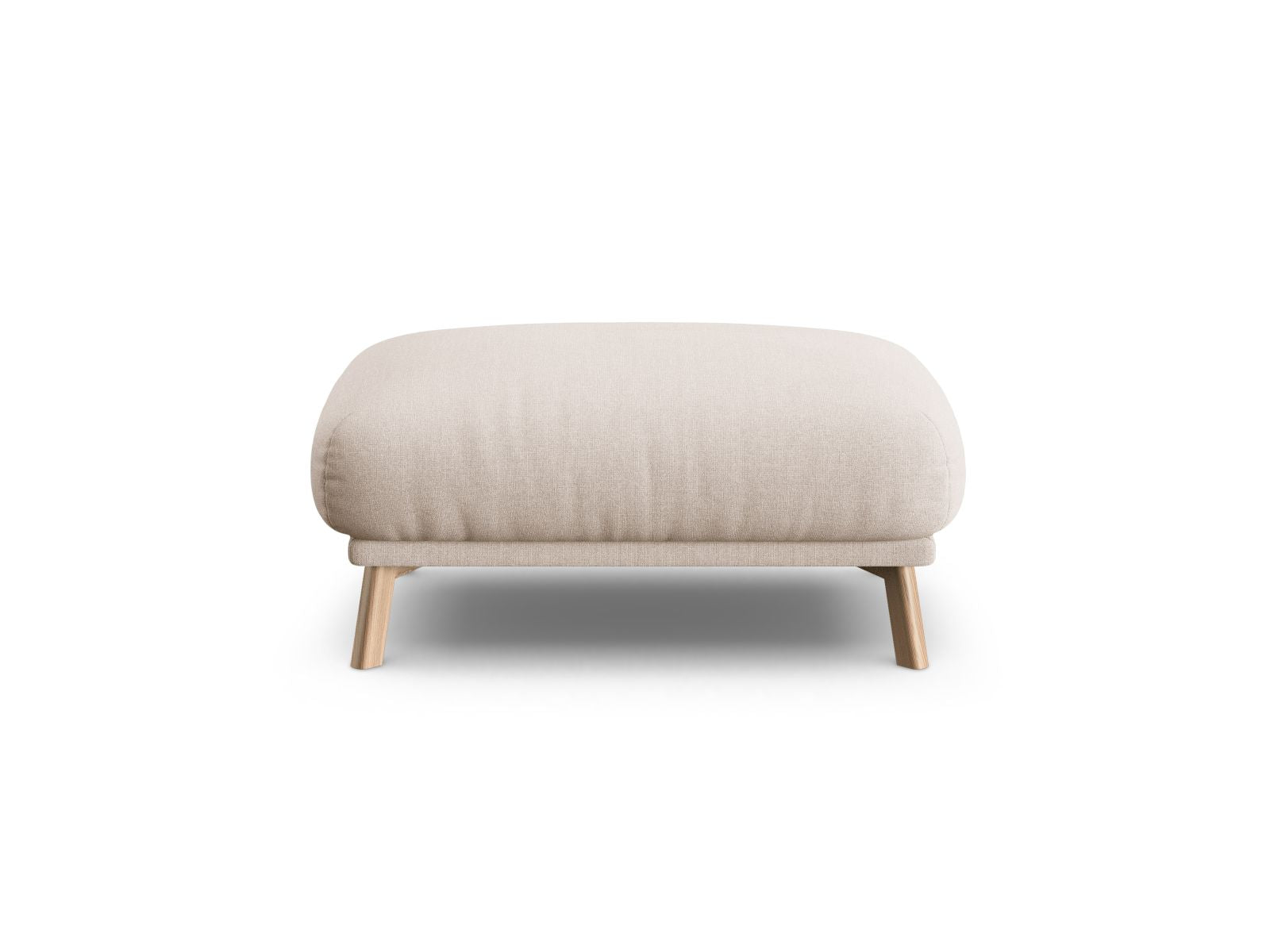 1-Sitzer Pouf Naomi in Beige-Liberty präsentiert im Onlineshop von KAQTU Design AG. Pouf ist von Micadoni