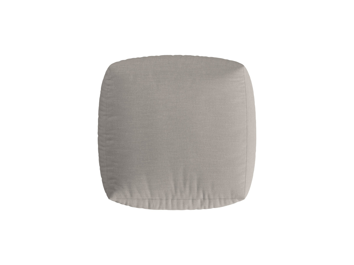 Chris Pouf 1 Sitzer in Natural-LINS präsentiert im Onlineshop von KAQTU Design AG. Modulares Sofa ist von Micadoni