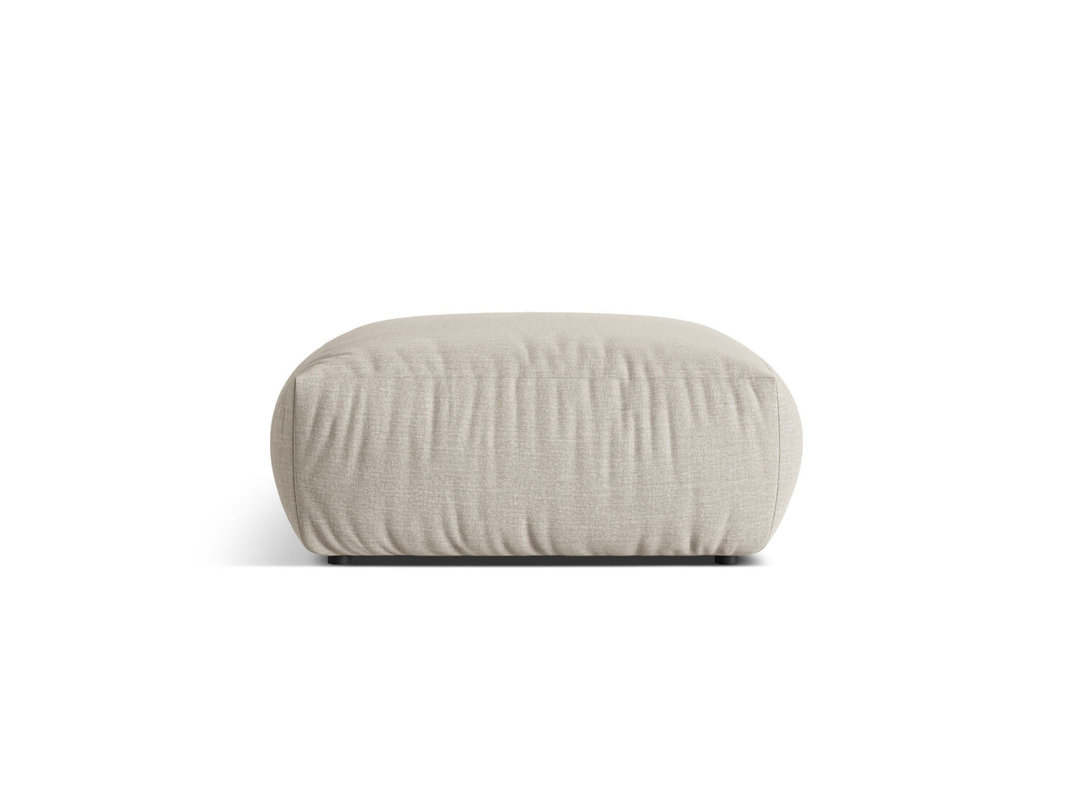 Chris Pouf 1 Sitzer in Natural-LINS präsentiert im Onlineshop von KAQTU Design AG. Modulares Sofa ist von Micadoni