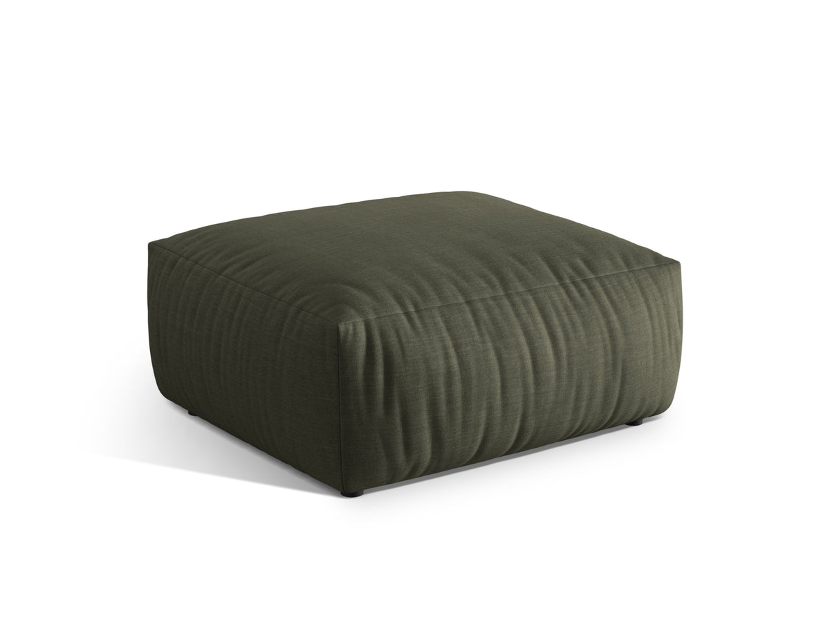 Chris Pouf 1 Sitzer in Muted Blue-LINS präsentiert im Onlineshop von KAQTU Design AG. Modulares Sofa ist von Micadoni