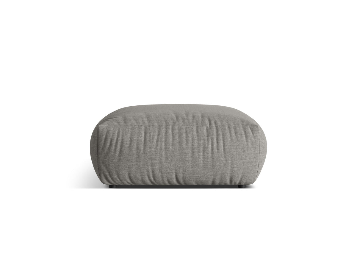 Chris Pouf 1 Sitzer in Warm grey-LINS präsentiert im Onlineshop von KAQTU Design AG. Modulares Sofa ist von Micadoni