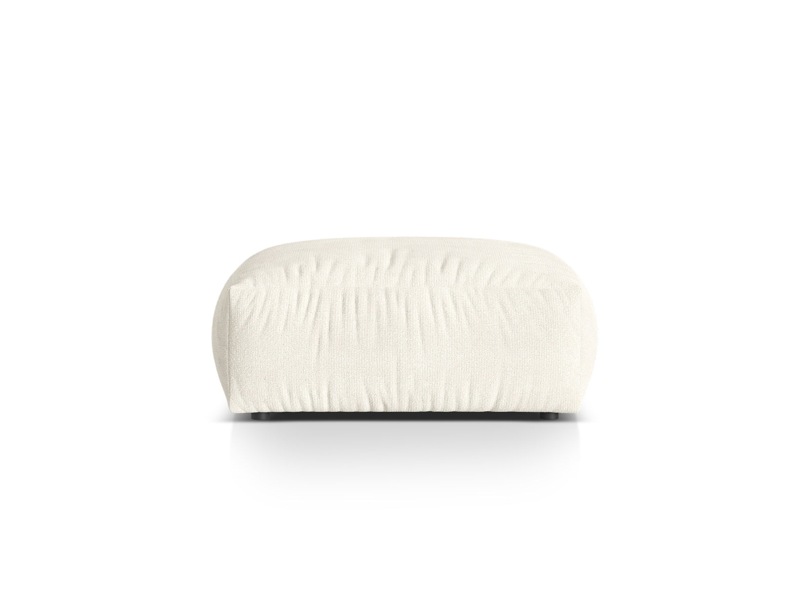 1-Sitzer Grosser Pouf Martina in Ivory-Monet präsentiert im Onlineshop von KAQTU Design AG. Pouf ist von Micadoni