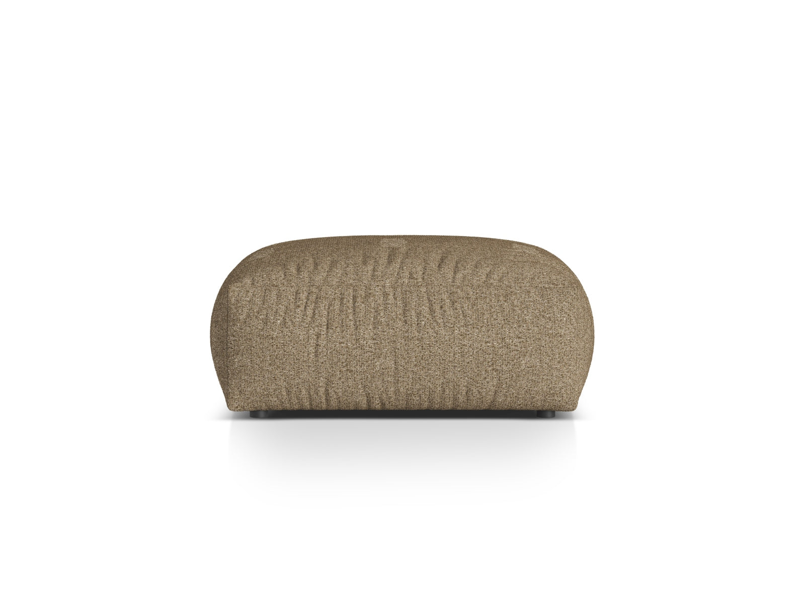 1-Sitzer Grosser Pouf Martina in Cappuccino-Monet präsentiert im Onlineshop von KAQTU Design AG. Pouf ist von Micadoni