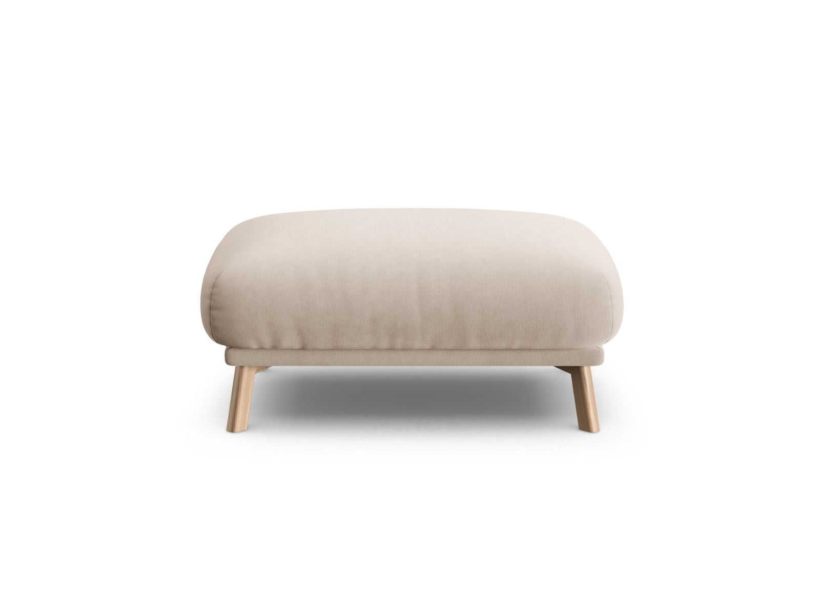 1-Sitzer Pouf Naomi in Beige-Salvador präsentiert im Onlineshop von KAQTU Design AG. Pouf ist von Micadoni