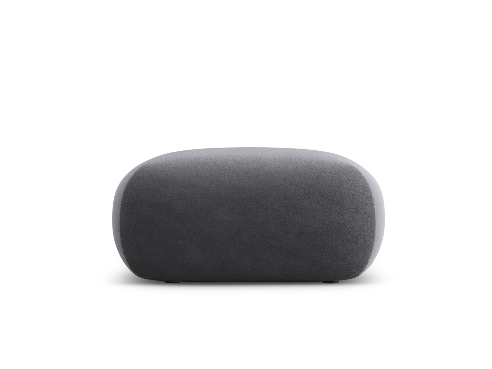 Molino Velour Pouf 1 Sitzer in Dark Grey präsentiert im Onlineshop von KAQTU Design AG. Modulares Sofa ist von Micadoni