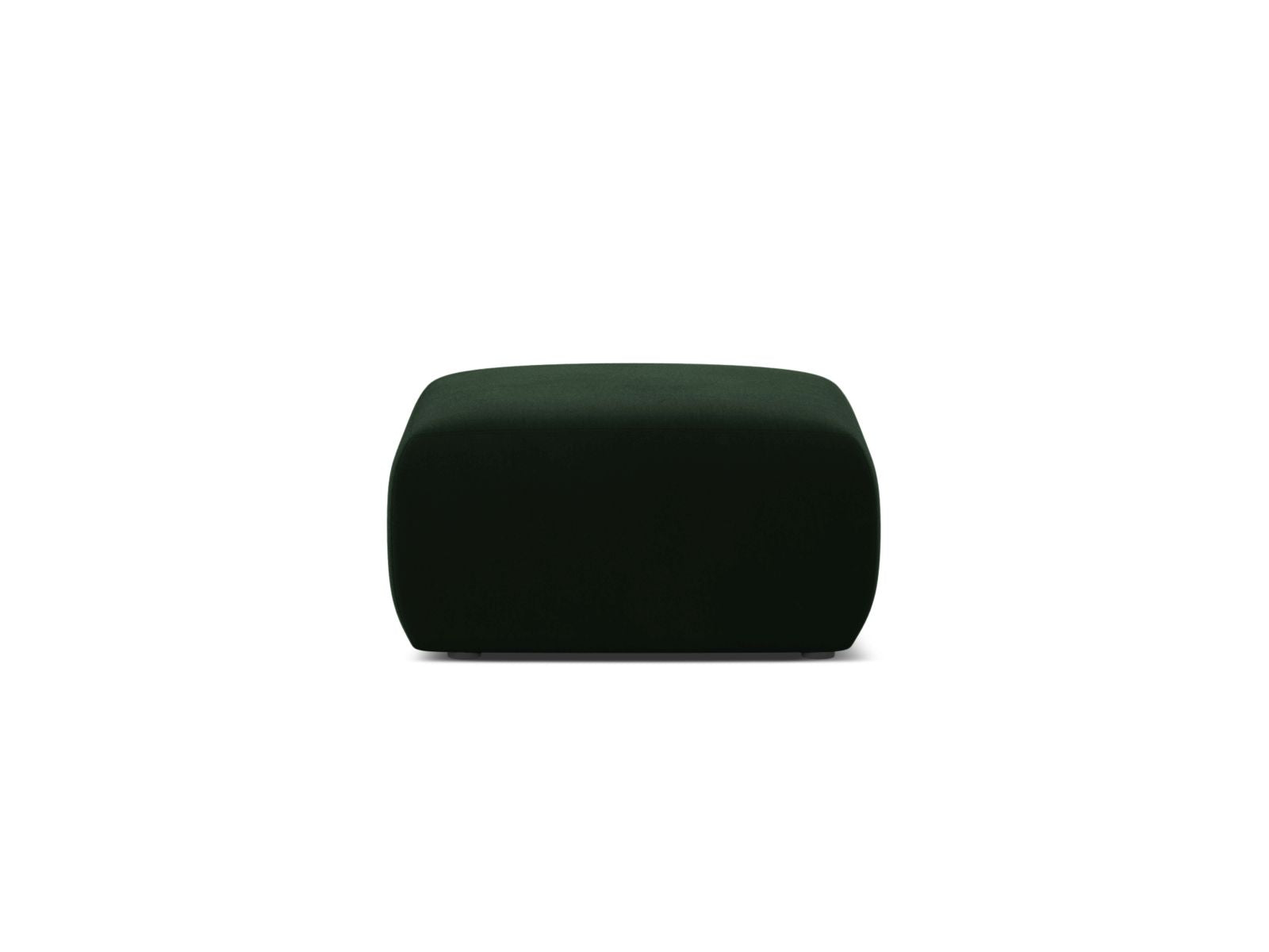 1-Sitzer Pouf Molino in Bottle Green-Casino präsentiert im Onlineshop von KAQTU Design AG. Pouf ist von Micadoni