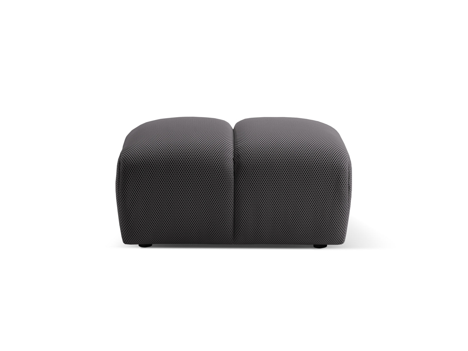 Stylischer Diana Pouf 1 Sitzer in Espresso-Sonic, perfekt für moderne Interiors. Teil der vielseitigen Sofaserie von Micadoni.
