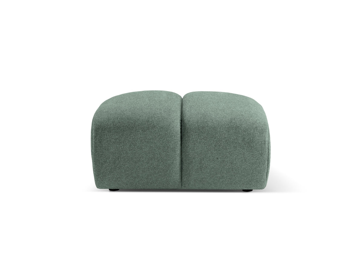 Diana Pouf 1 Sitzer in Mint-Bubble präsentiert im Onlineshop von KAQTU Design AG. Modulares Sofa ist von Micadoni