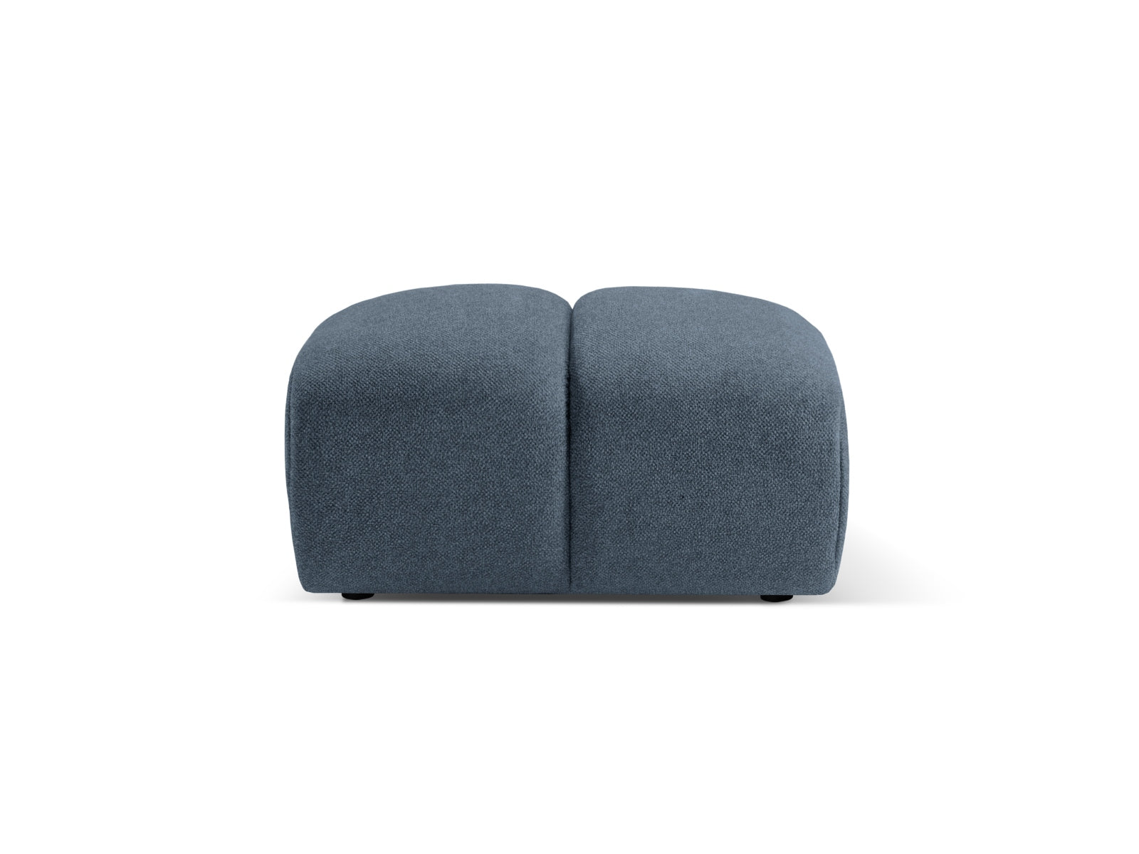 Stylischer Diana Pouf 1 Sitzer in trendigem Blue Jeans-Bubble, perfekt für kreative Wohnkonzepte und flexible Sitzlösungen.