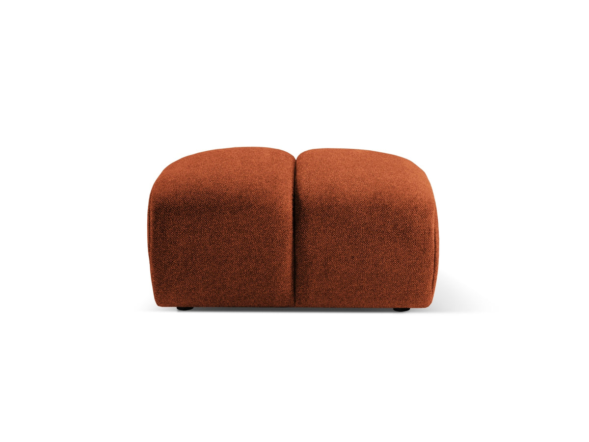 Diana Pouf 1 Sitzer in Terracotta-Bubble präsentiert im Onlineshop von KAQTU Design AG. Modulares Sofa ist von Micadoni