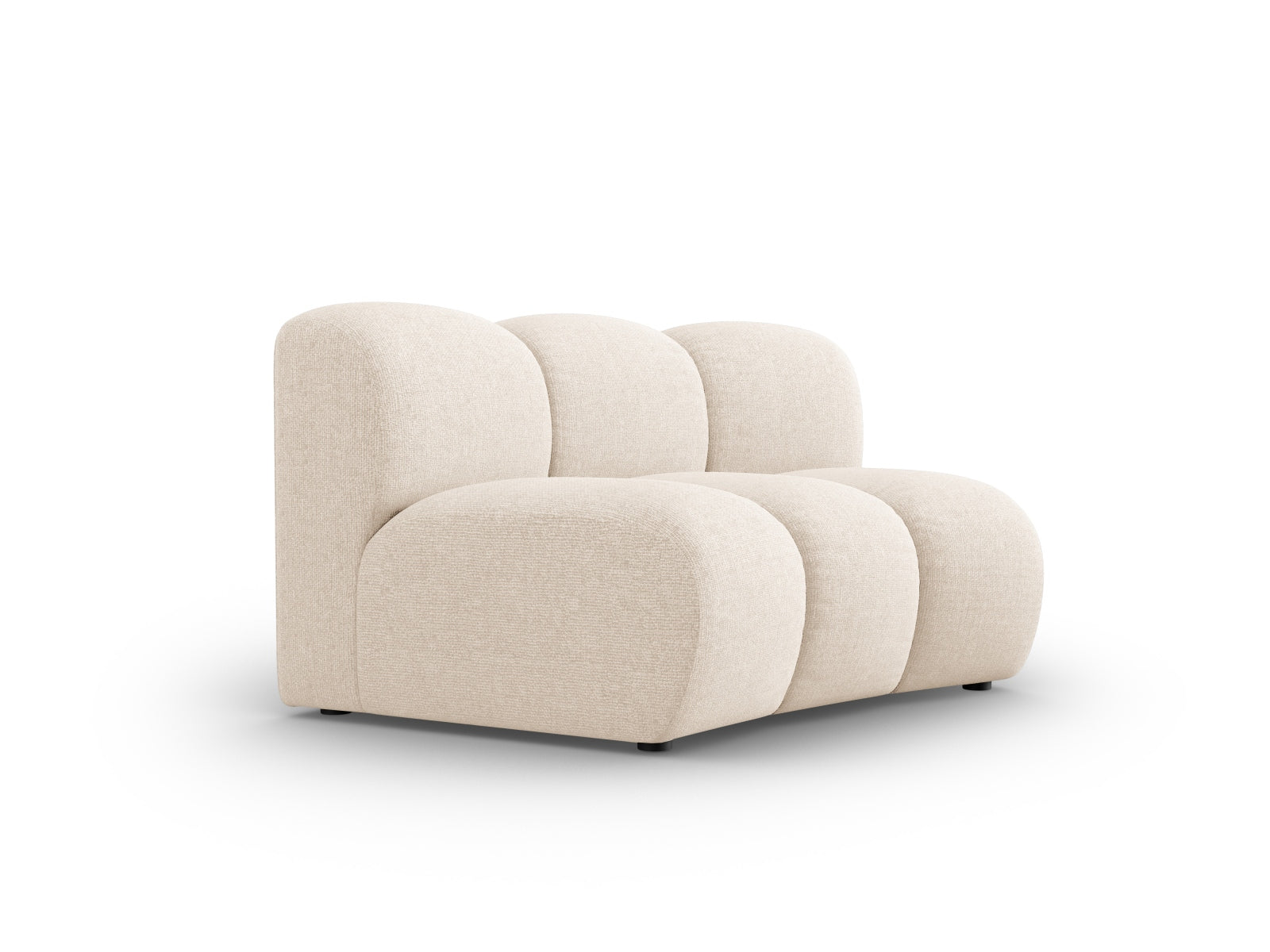Lupine Modul Armless 1 Sitzer in Light Beige präsentiert im Onlineshop von KAQTU Design AG. Modulares Sofa ist von Micadoni