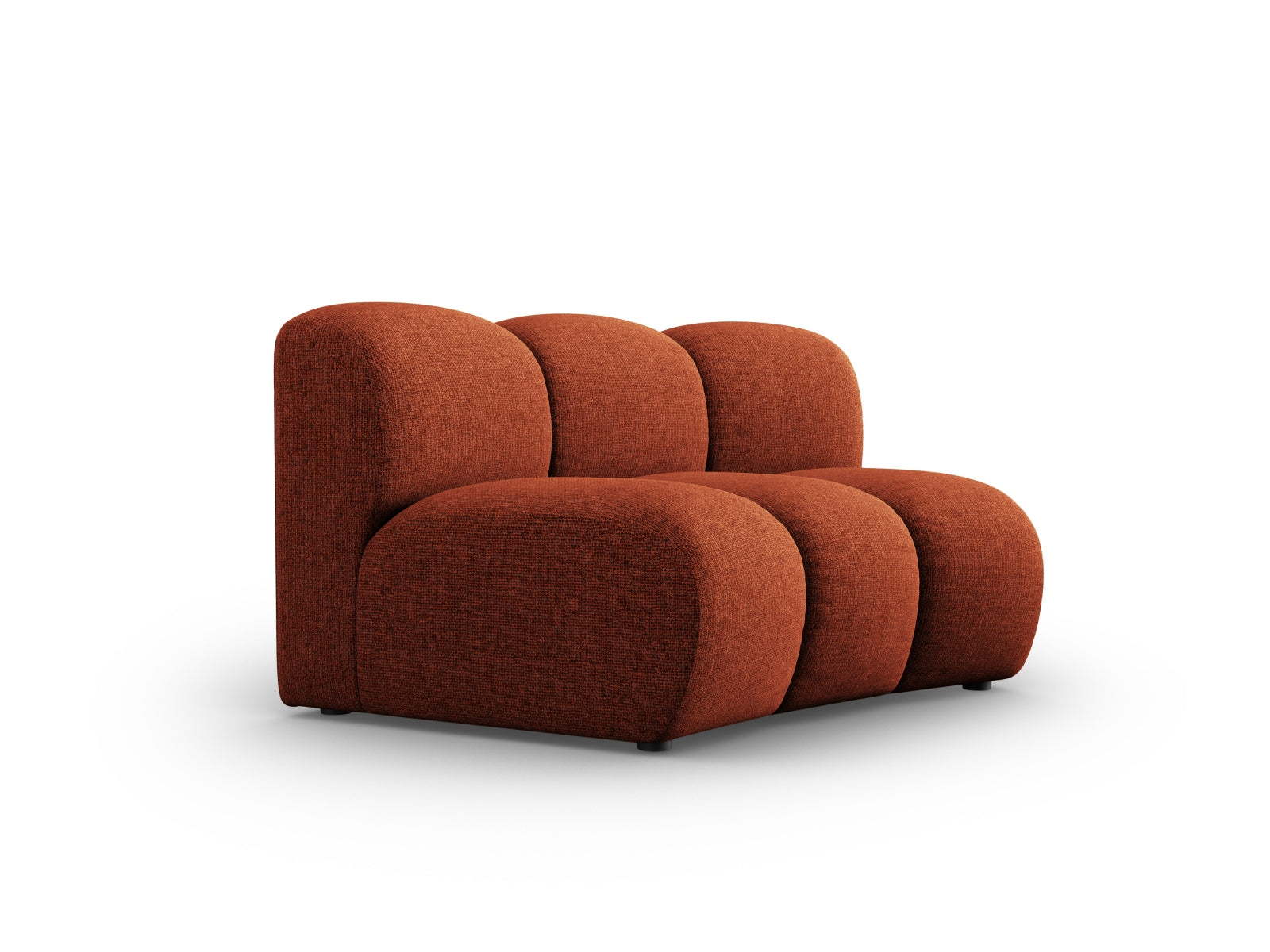 Lupine Modul Armless 1 Sitzer in Terracotta präsentiert im Onlineshop von KAQTU Design AG. Modulares Sofa ist von Micadoni