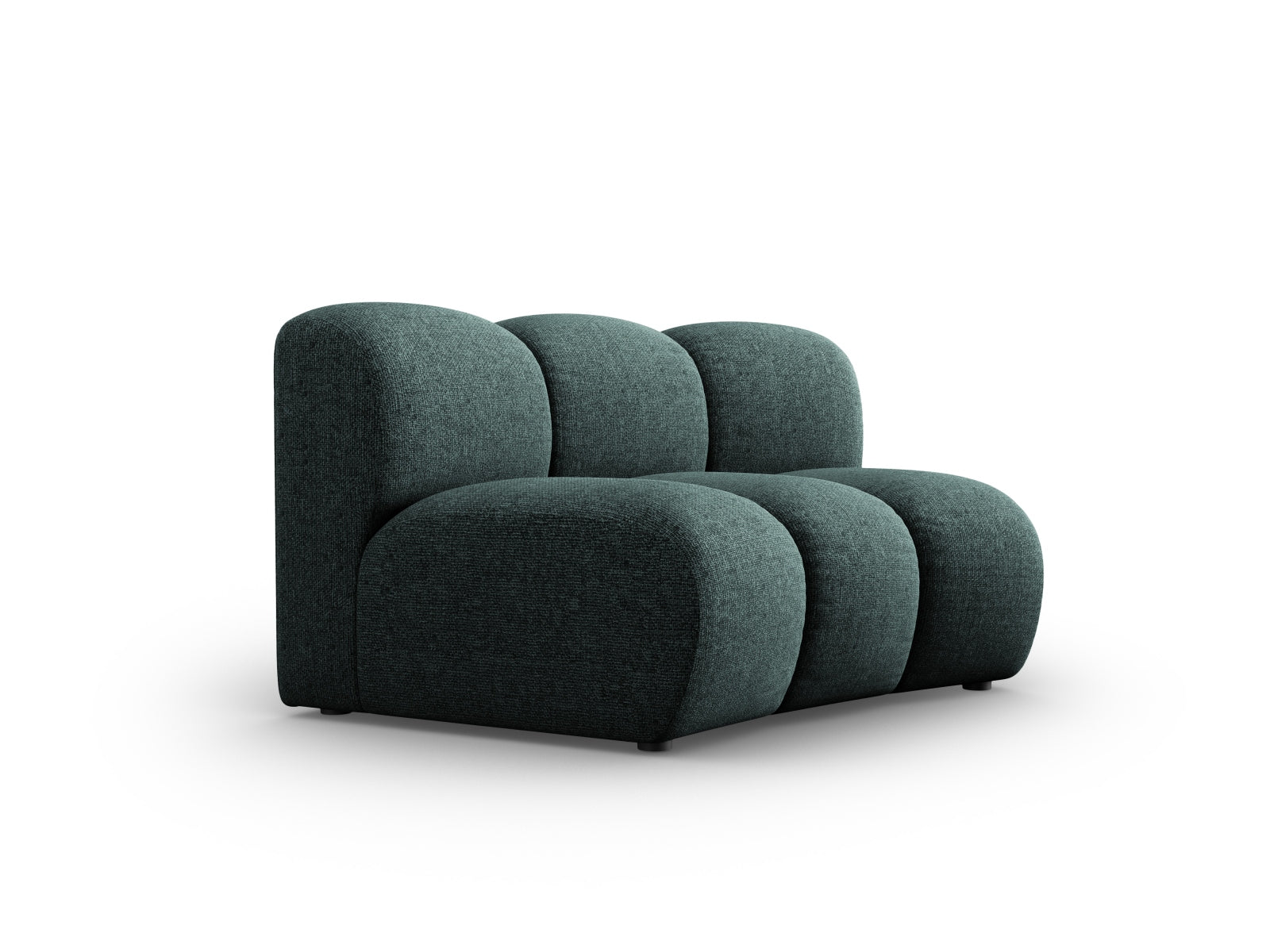Lupine Modul Armless 1 Sitzer in Petrol präsentiert im Onlineshop von KAQTU Design AG. Modulares Sofa ist von Micadoni