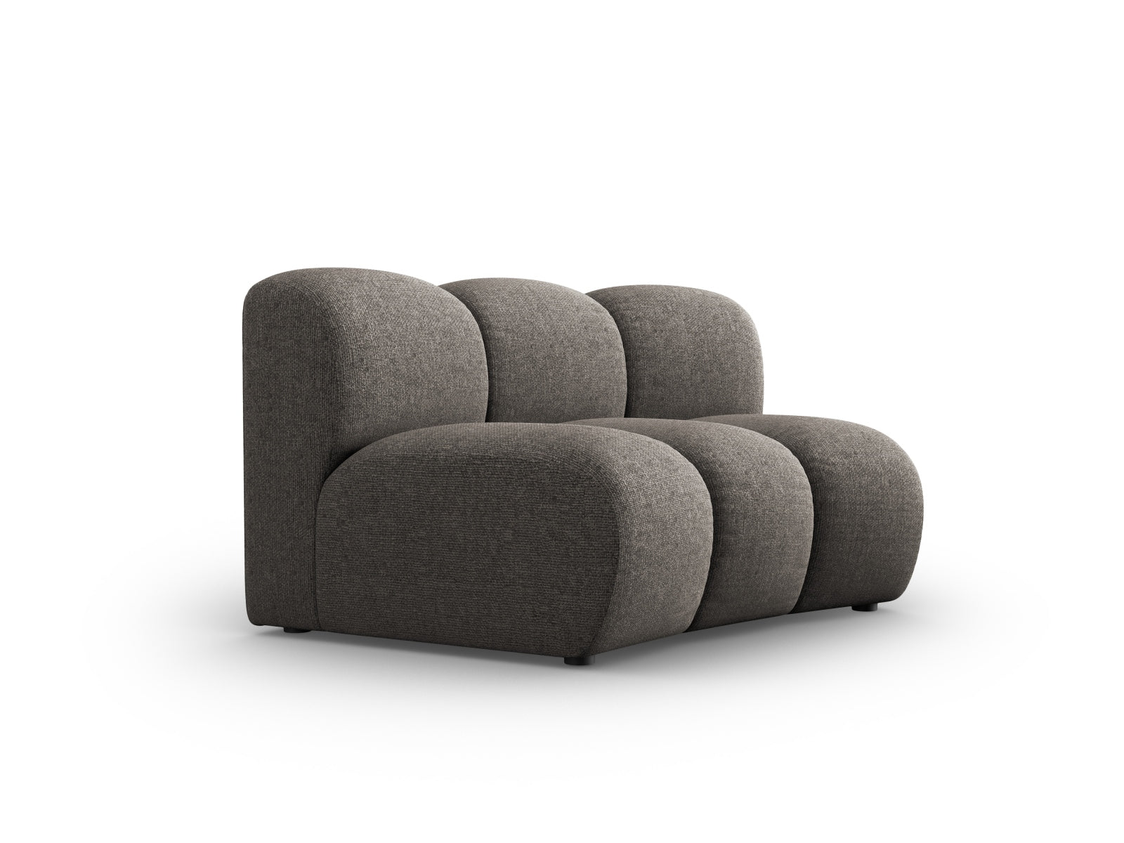 Lupine Modul Armless 1 Sitzer in Grey präsentiert im Onlineshop von KAQTU Design AG. Modulares Sofa ist von Micadoni