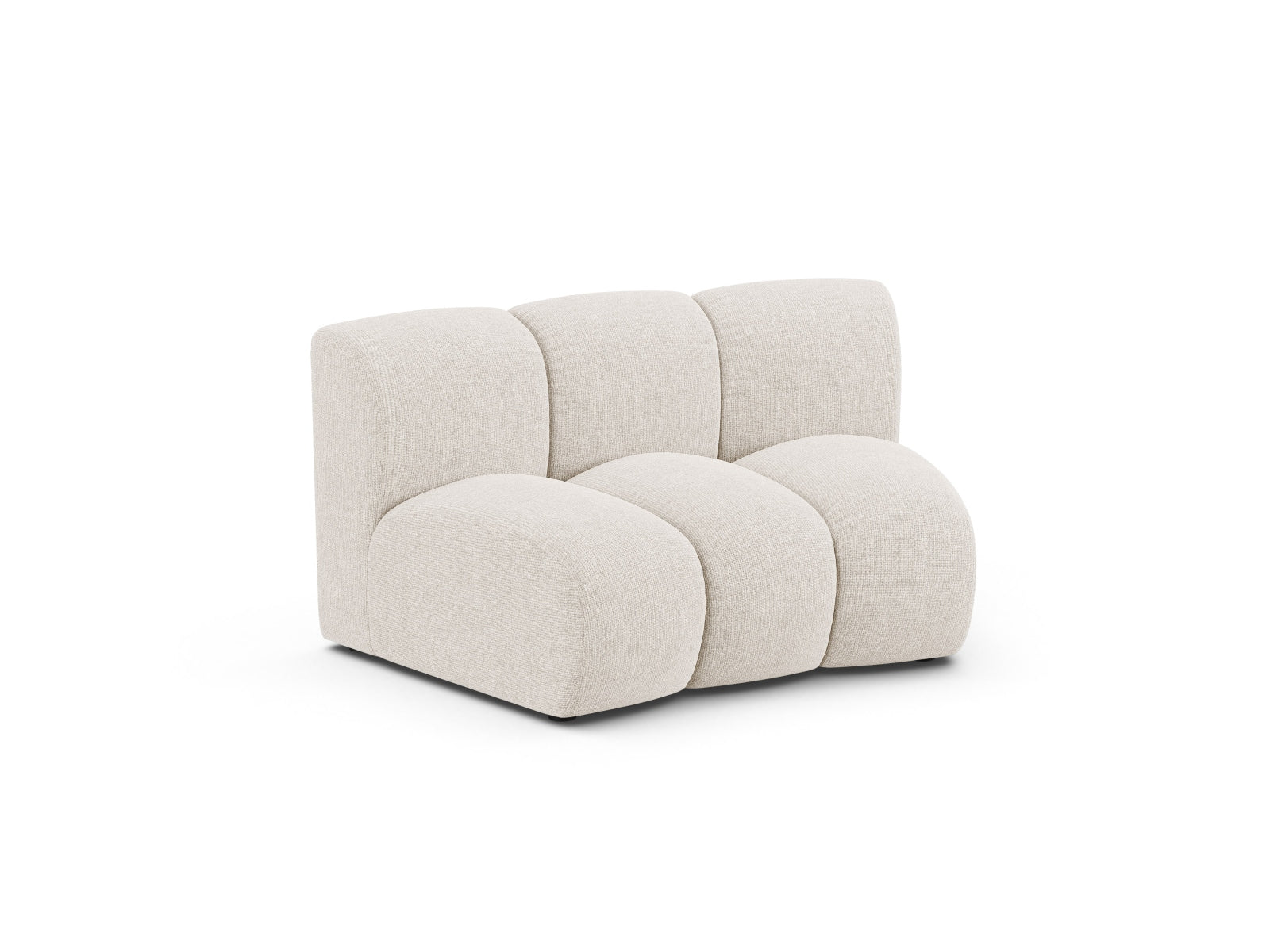 Lupine Modul Armless 1 Sitzer in Light Beige präsentiert im Onlineshop von KAQTU Design AG. Modulares Sofa ist von Micadoni