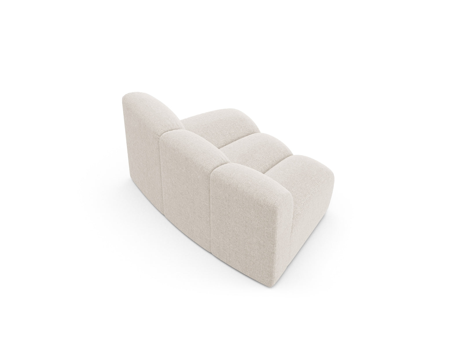 Lupine Modul Armless 1 Sitzer in Light Beige präsentiert im Onlineshop von KAQTU Design AG. Modulares Sofa ist von Micadoni
