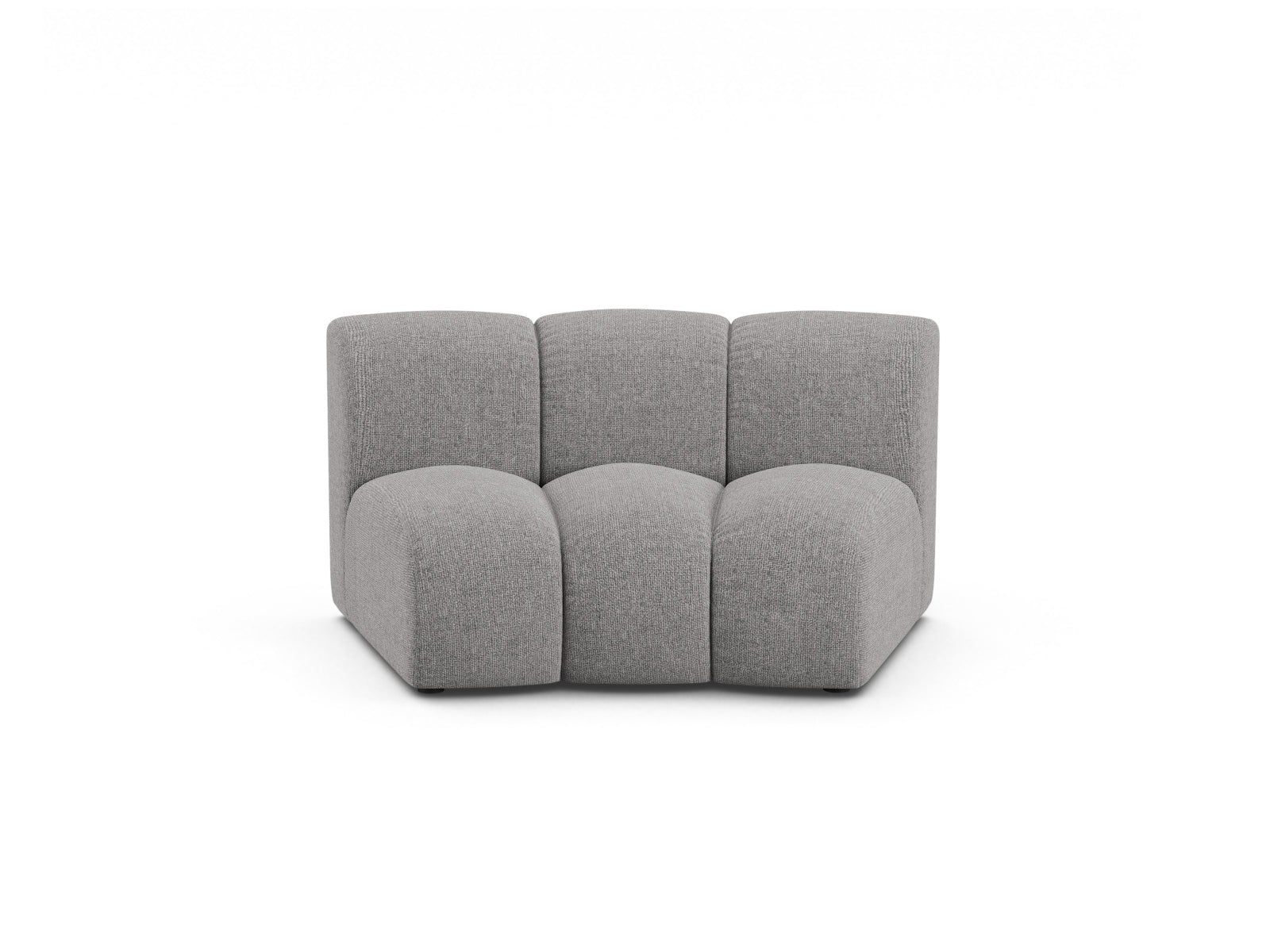 Lupine Modul Armless 1 Sitzer in Light Grey präsentiert im Onlineshop von KAQTU Design AG. Modulares Sofa ist von Micadoni