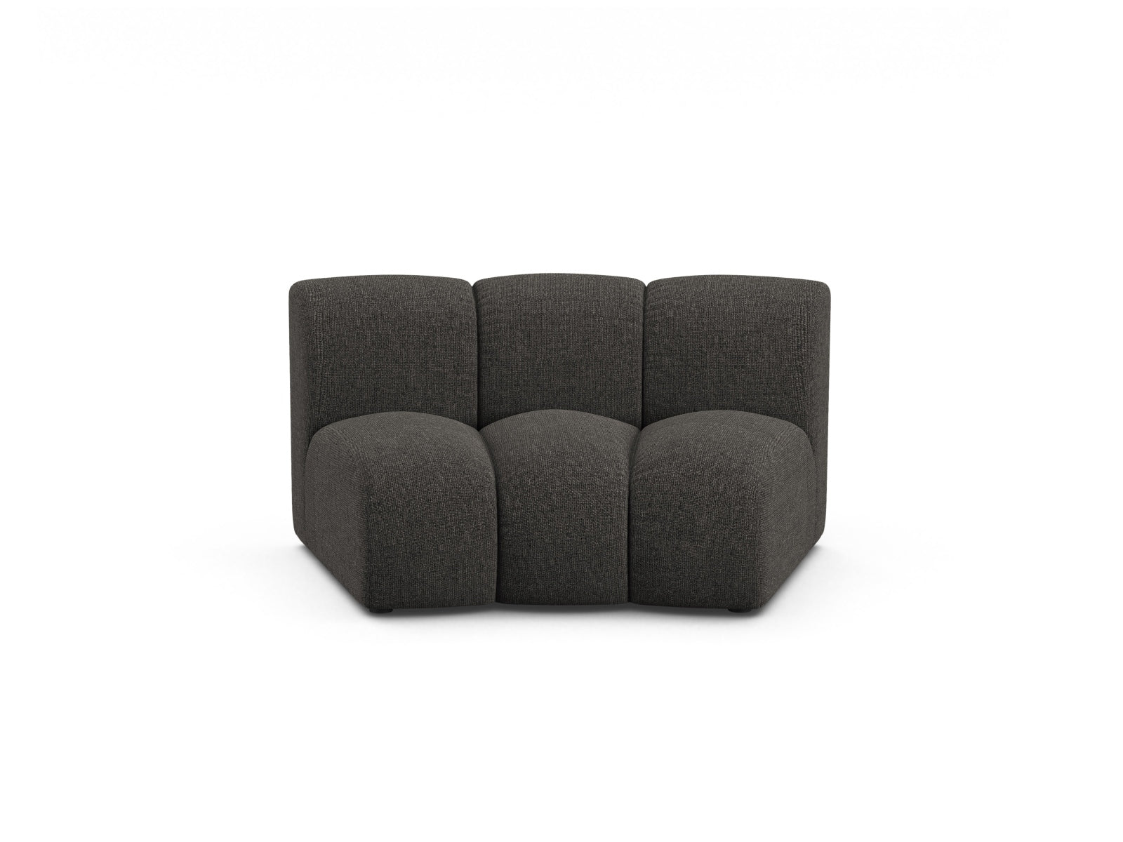 Lupine Modul Armless 1 Sitzer in Dark Grey präsentiert im Onlineshop von KAQTU Design AG. Modulares Sofa ist von Micadoni