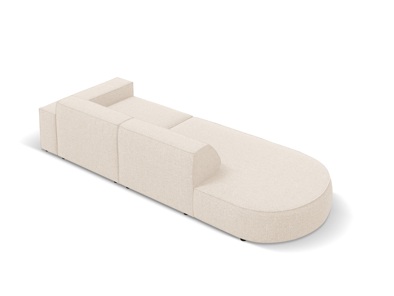 Erleben Sie das Jodie Modulares Sofa - Open Links 3 Sitzer von Micadoni: Flexibles Design, hochwertige Materialien und optimaler Sitzkomfort für Ihr Zuhause!