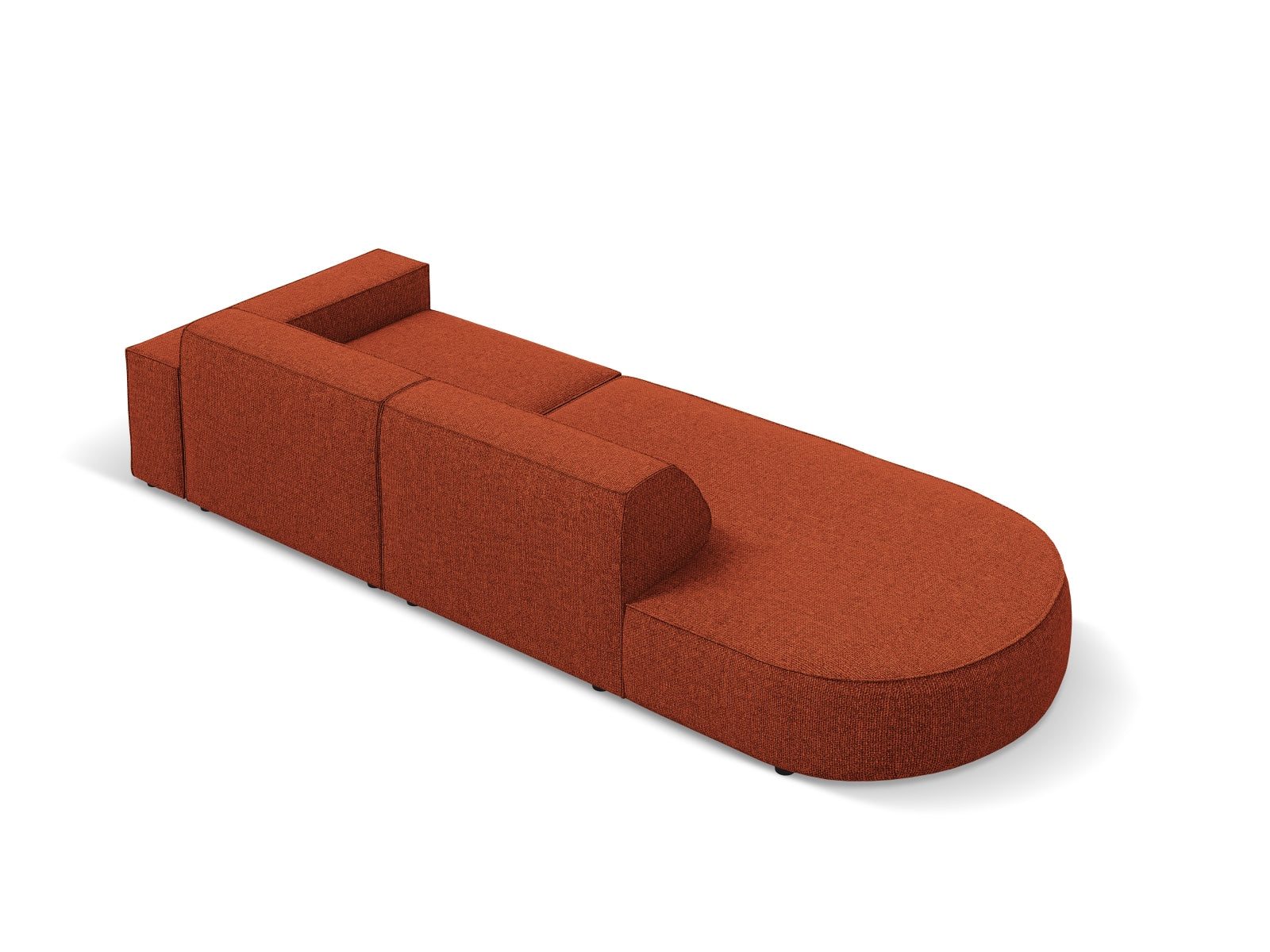 Entdecken Sie das Jodie Modulares Sofa - Open Links 3 Sitzer von Micadoni: Stilvolles Design, anpassbare Module und erstklassiger Komfort für Ihr Wohnzimmer!