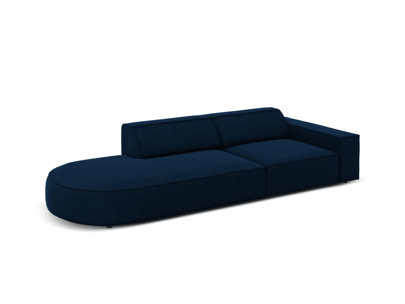 Entdecken Sie das Jodie Velour 3-Sitzer Sofa von Micadoni – ein stilvolles, modulares Sofa, das Eleganz und hohen Komfort vereint.