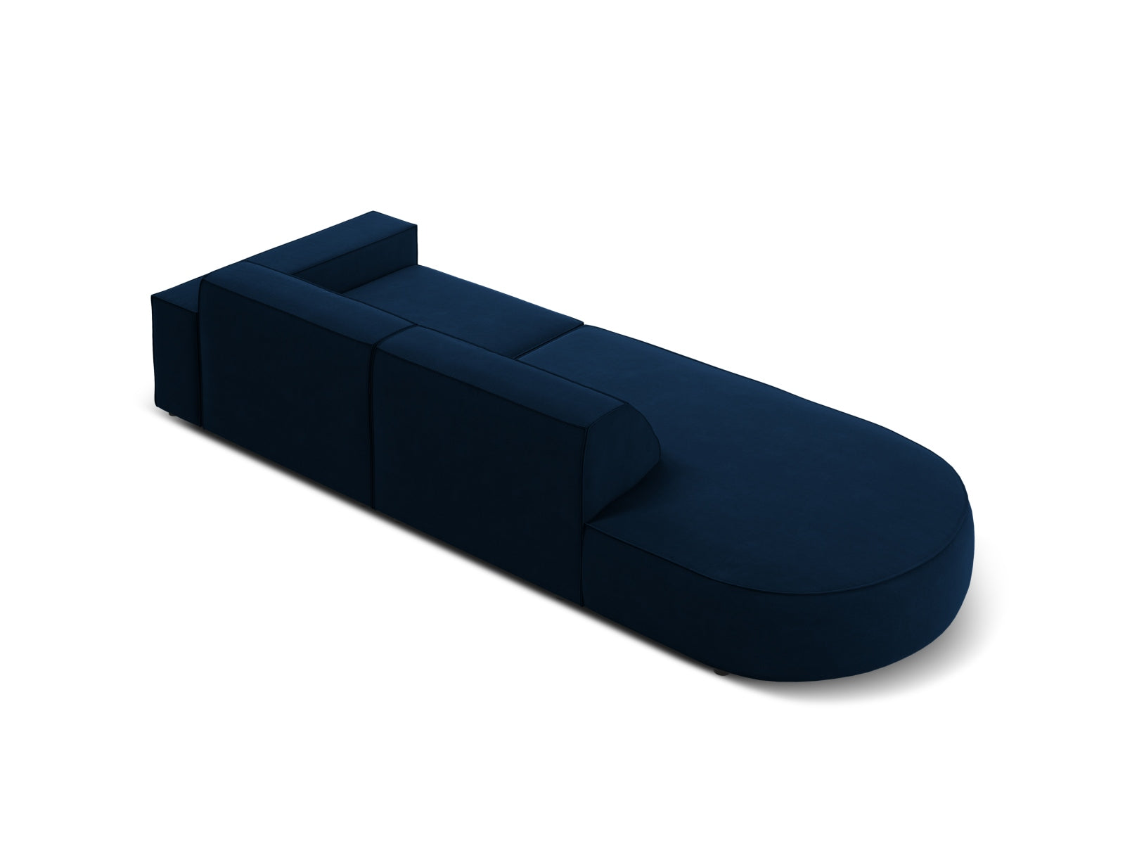 Erleben Sie das Jodie Velour 3-Sitzer Sofa von Micadoni – ein elegantes, modulares Möbelstück, das Komfort und Stil in Ihr Zuhause bringt.