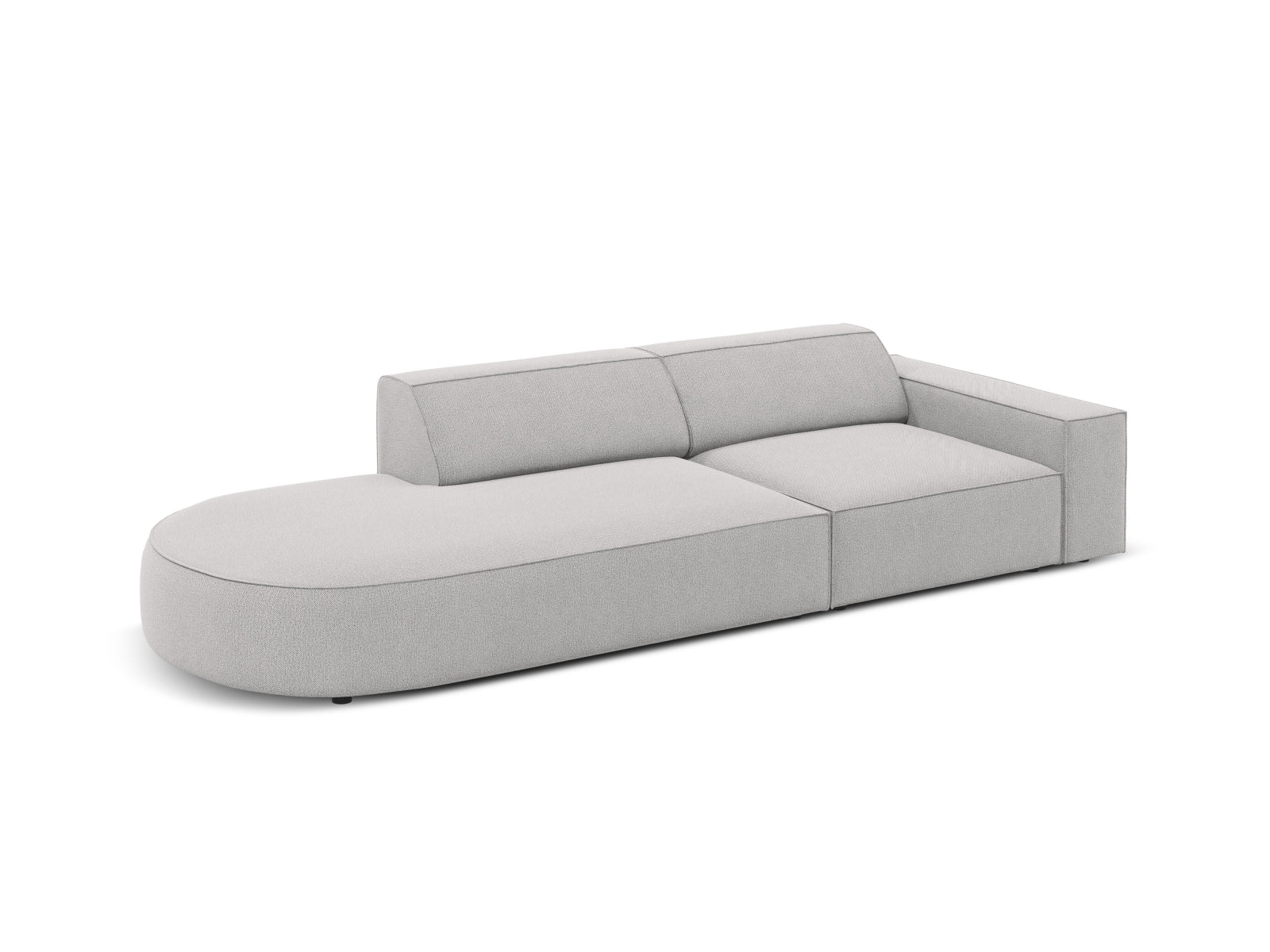 Erleben Sie das Jodie Modulares Sofa - Open Links 3 Sitzer von Micadoni. Ideal für stilvolle Wohnräume, flexibel und bequem!