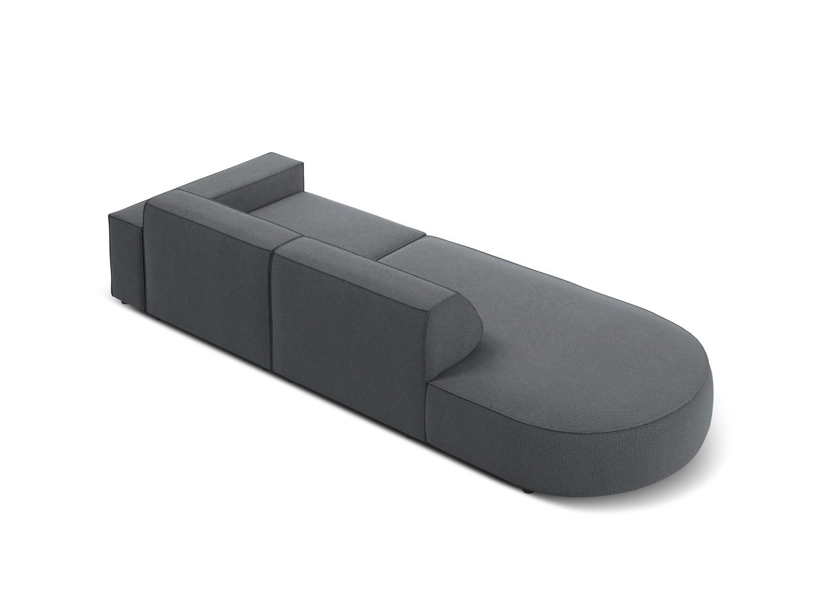 Entdecken Sie das Jodie Modulares Sofa - Open Links 3 Sitzer von Micadoni: Stilvolles Design, anpassbare Module und erstklassiger Komfort für Ihr Wohnzimmer!