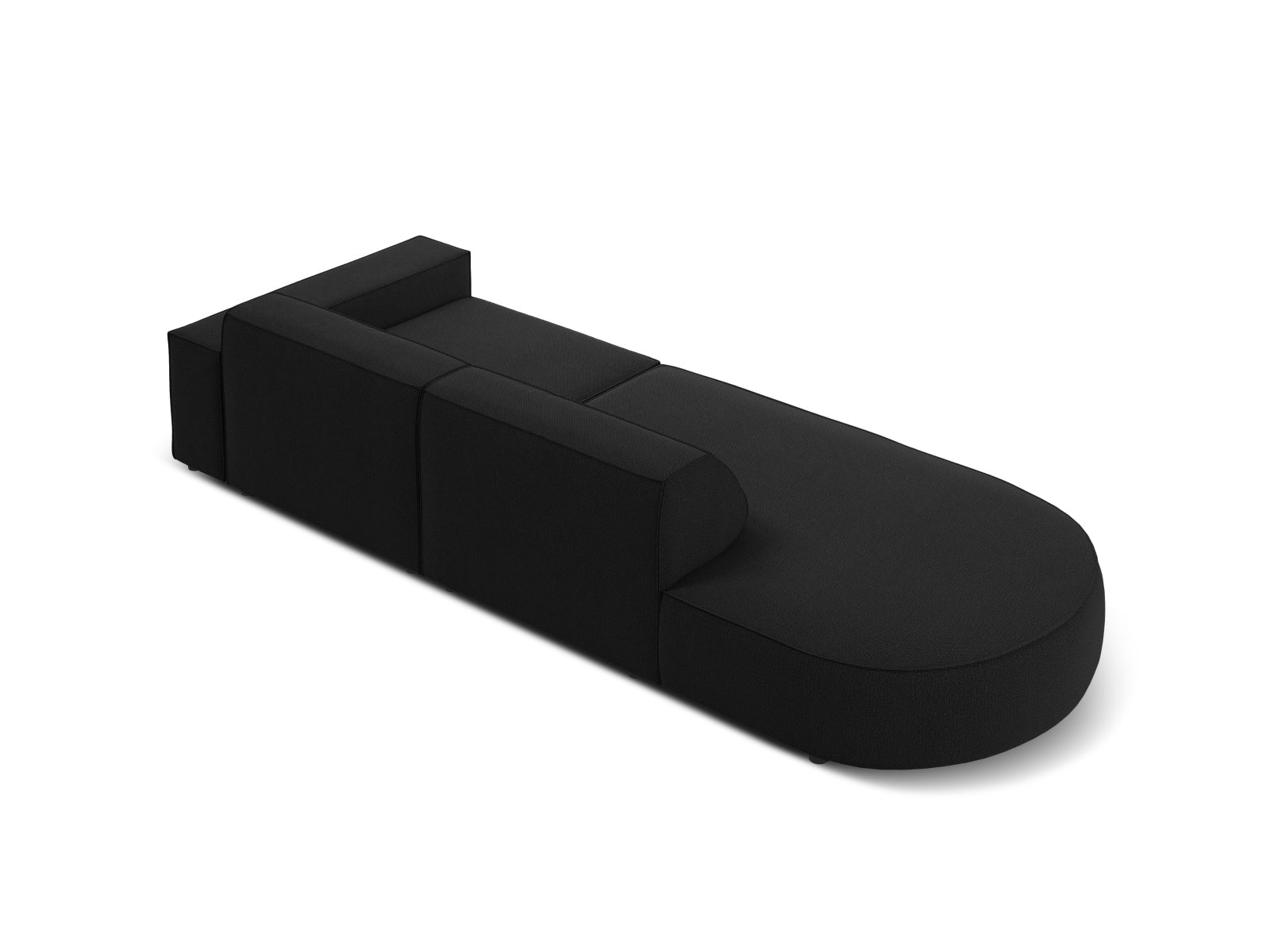 Entdecken Sie das Jodie Modulares Sofa - Open Links 3 Sitzer von Micadoni: Stilvolles Design, anpassbare Module und erstklassiger Komfort für Ihr Wohnzimmer!