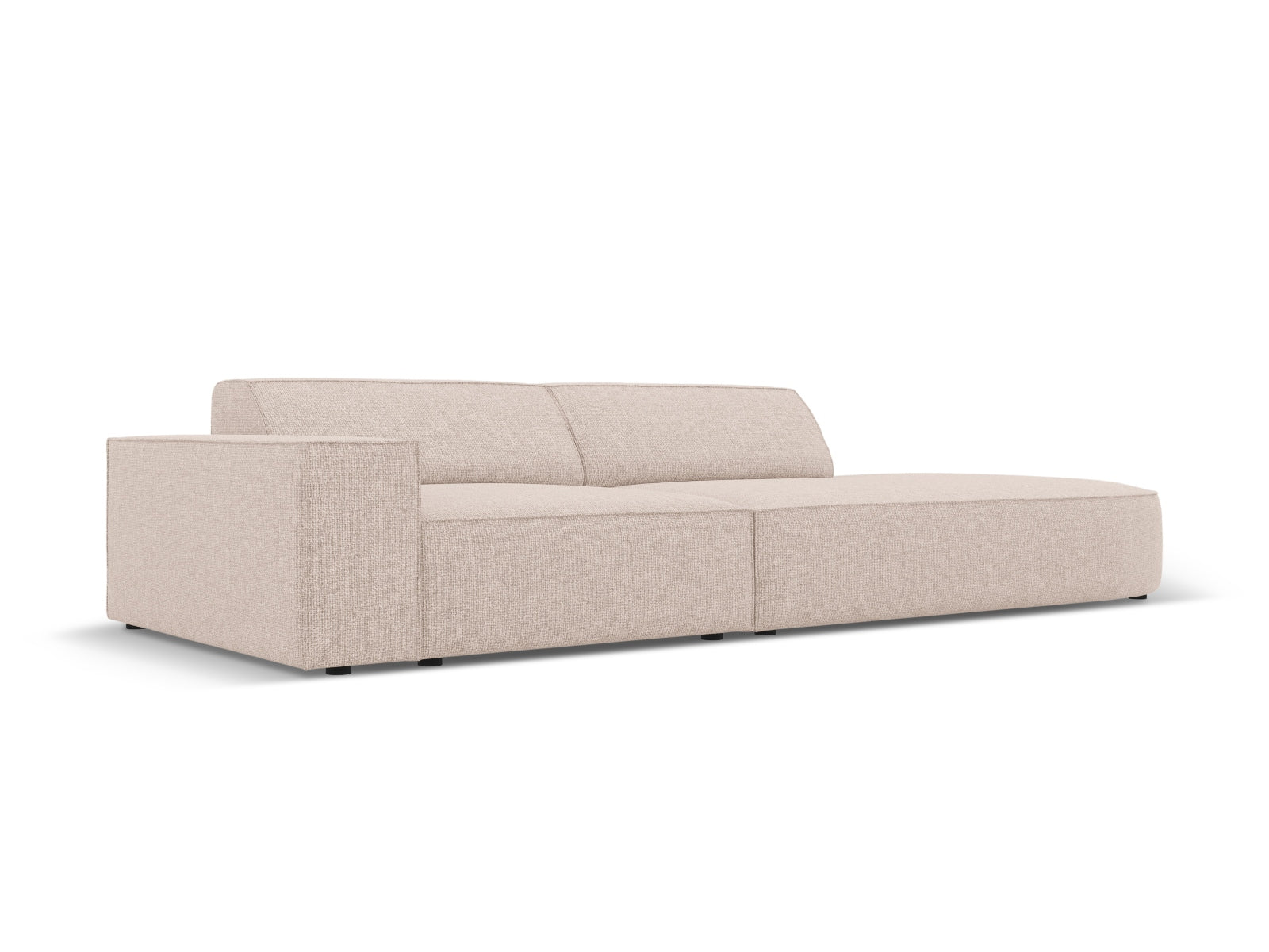Erleben Sie das Jodie Modulares Sofa open rechts 3 Sitzer von Micadoni – ein elegantes, komfortables Möbelstück, das sich perfekt an Ihren Wohnstil anpasst.