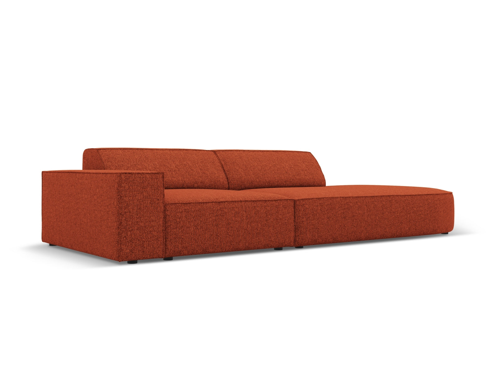 Erleben Sie das Jodie Modulares Sofa open rechts 3 Sitzer von Micadoni – ein elegantes, komfortables Möbelstück, das sich perfekt an Ihren Wohnstil anpasst.