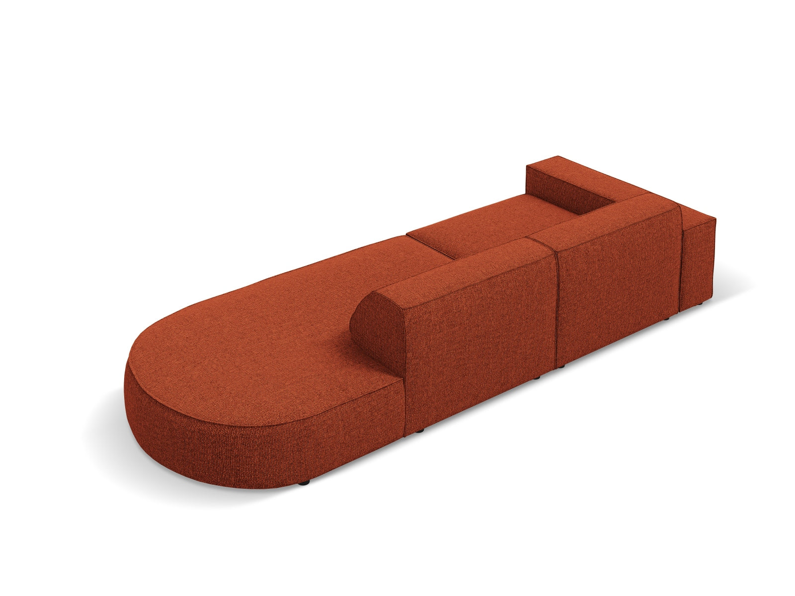 Erleben Sie das Jodie Modulares Sofa open rechts 3 Sitzer von Micadoni – ein elegantes, komfortables Möbelstück, das sich perfekt an Ihren Wohnstil anpasst.