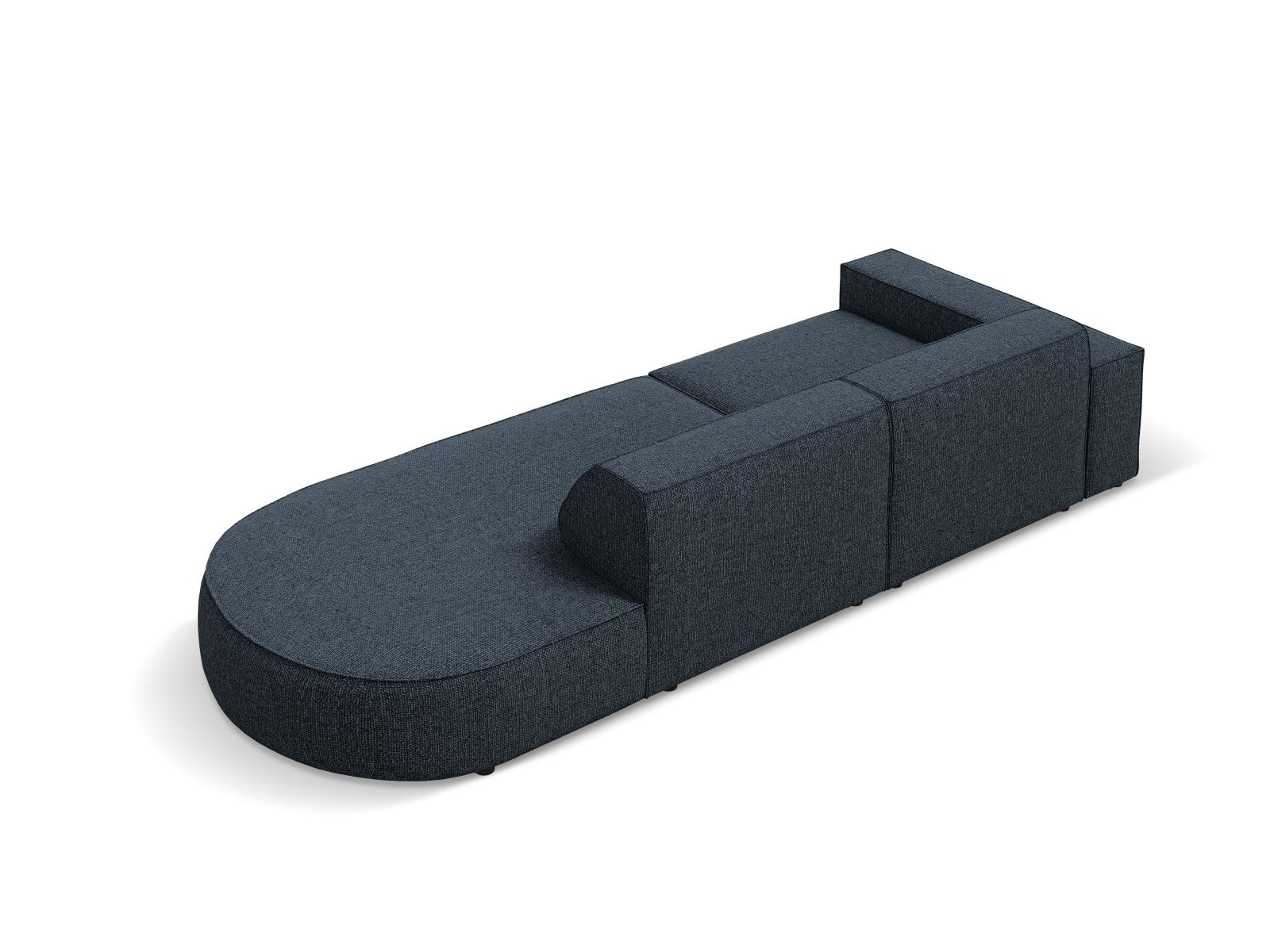 Erleben Sie das Jodie Modulares Sofa open rechts 3 Sitzer von Micadoni – ein elegantes, komfortables Möbelstück, das sich perfekt an Ihren Wohnstil anpasst.