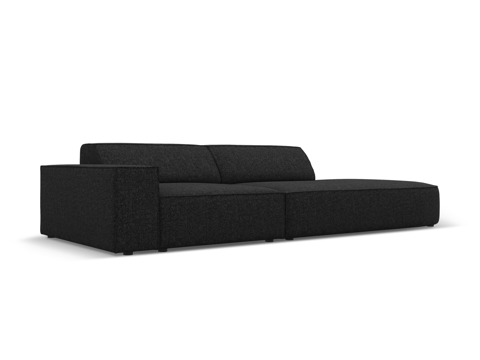Erleben Sie das Jodie Modulares Sofa open rechts 3 Sitzer von Micadoni – ein elegantes, komfortables Möbelstück, das sich perfekt an Ihren Wohnstil anpasst.