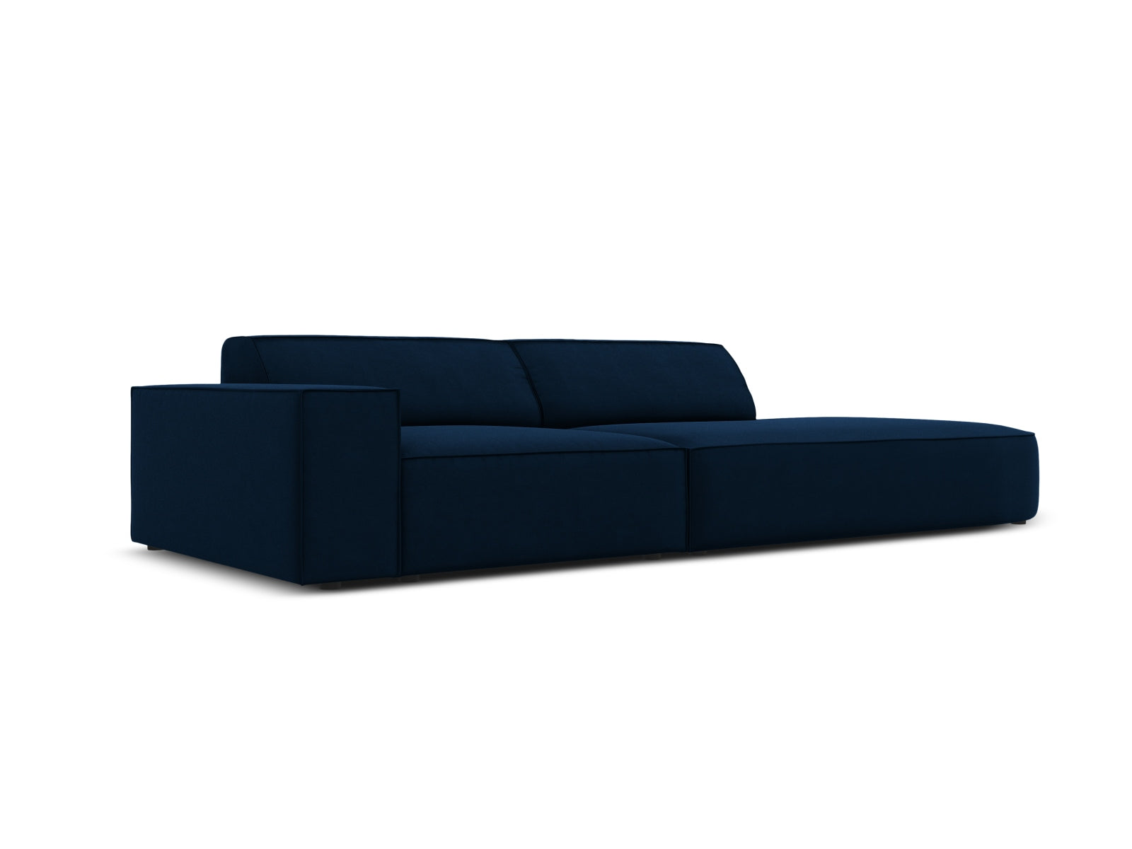 Erleben Sie das Jodie Velour 3-Sitzer Sofa von Micadoni – ein stilvolles, modulares Möbelstück, das Komfort und Eleganz in Ihr Zuhause bringt.