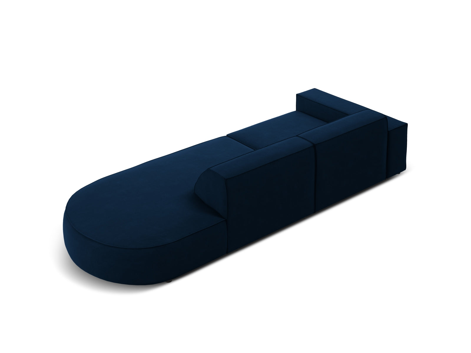 Erleben Sie das Jodie Velour 3-Sitzer Sofa von Micadoni – ein stilvolles, modulares Möbelstück, das Komfort und Anpassungsfähigkeit vereint.