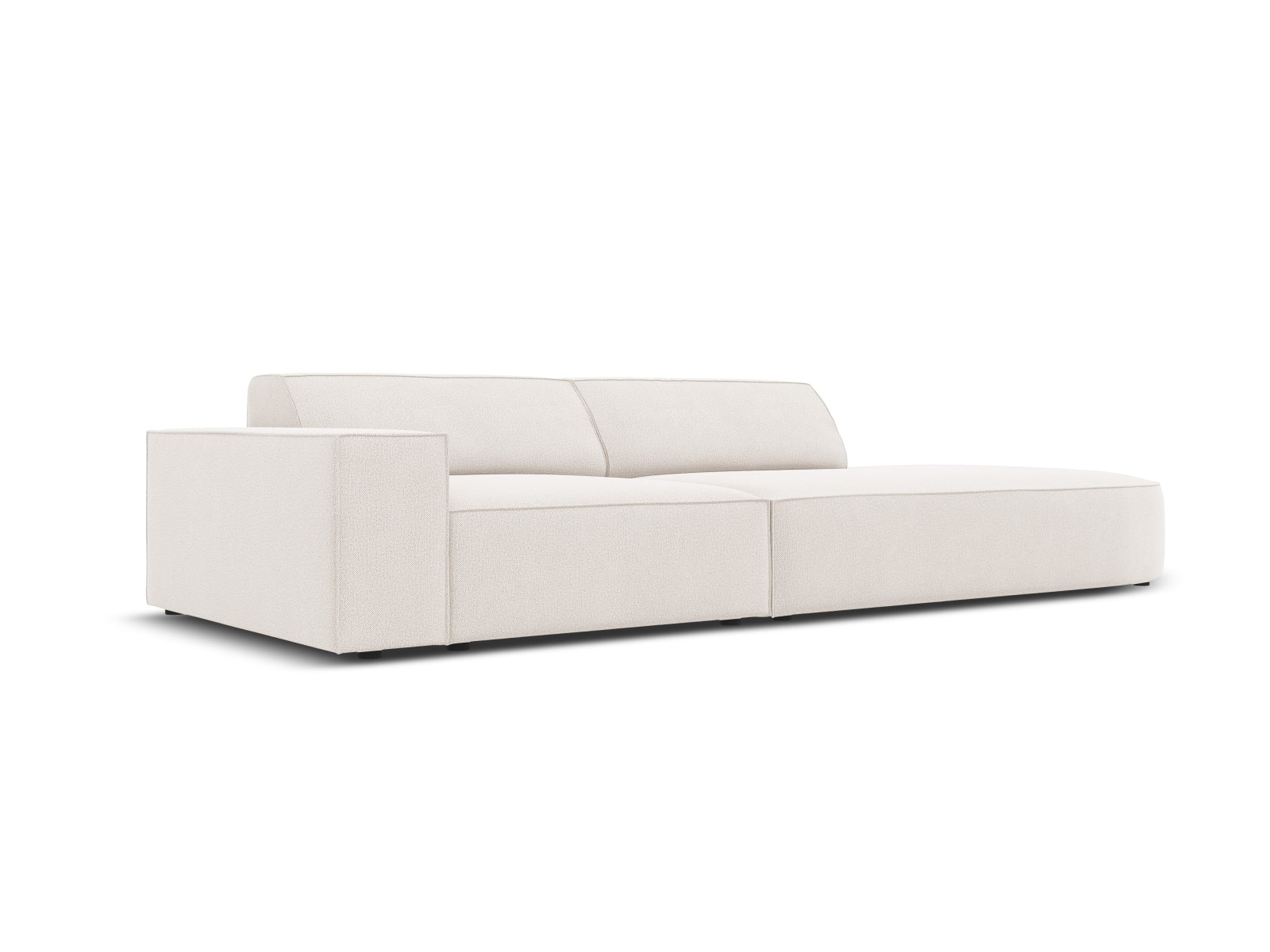 Erleben Sie das Jodie Modulares Sofa open rechts 3 Sitzer von Micadoni – ein elegantes, anpassbares Möbelstück für Ihr stilvolles Zuhause.