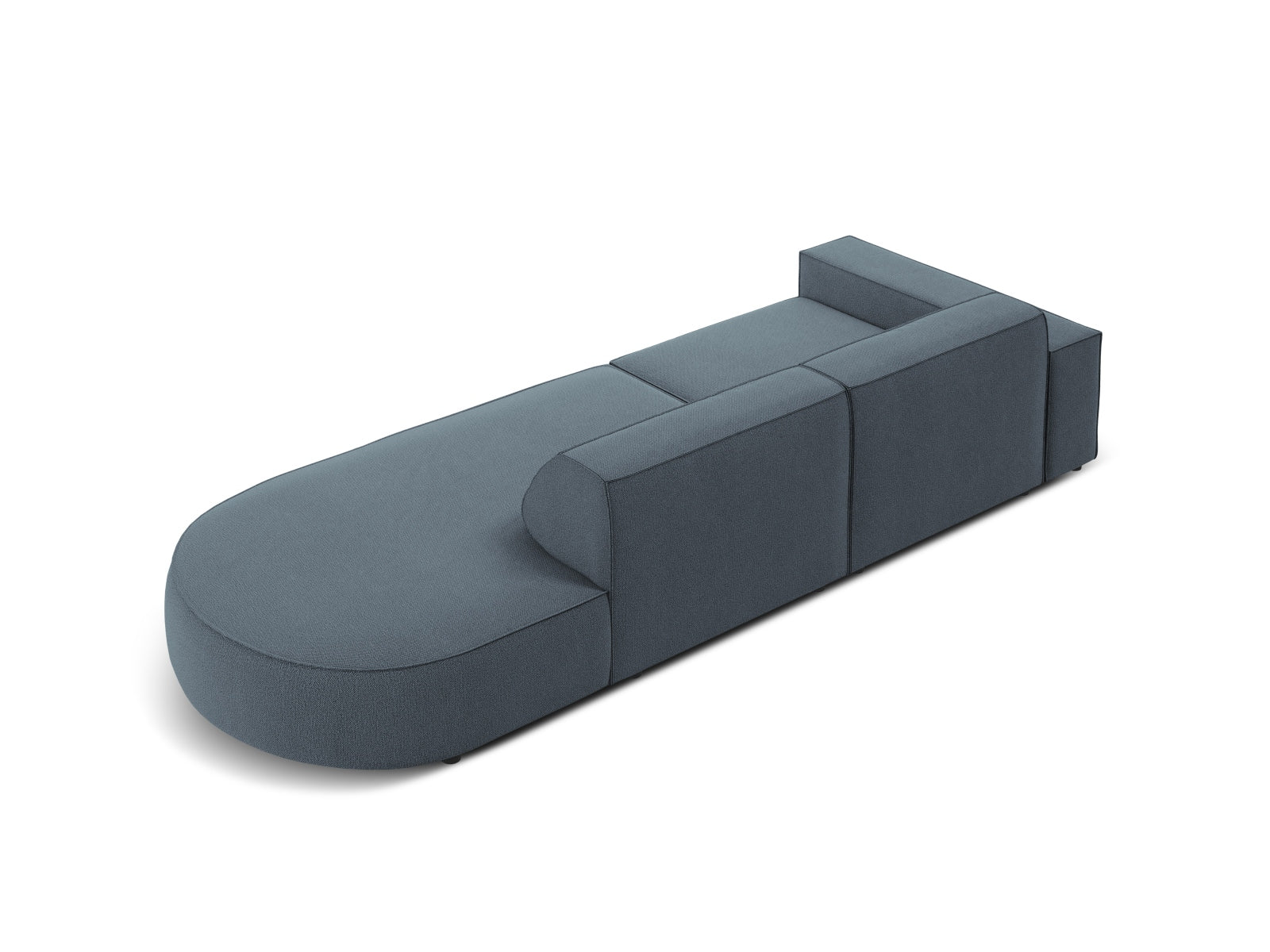 Erleben Sie das Jodie Modulares Sofa open rechts 3 Sitzer von Micadoni – ein elegantes, komfortables Möbelstück, das sich perfekt an Ihren Wohnstil anpasst.