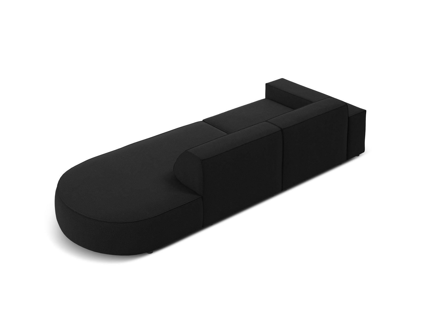Erleben Sie das Jodie Modulares Sofa open rechts 3 Sitzer von Micadoni – ein elegantes, komfortables Möbelstück, das sich perfekt an Ihren Wohnstil anpasst.