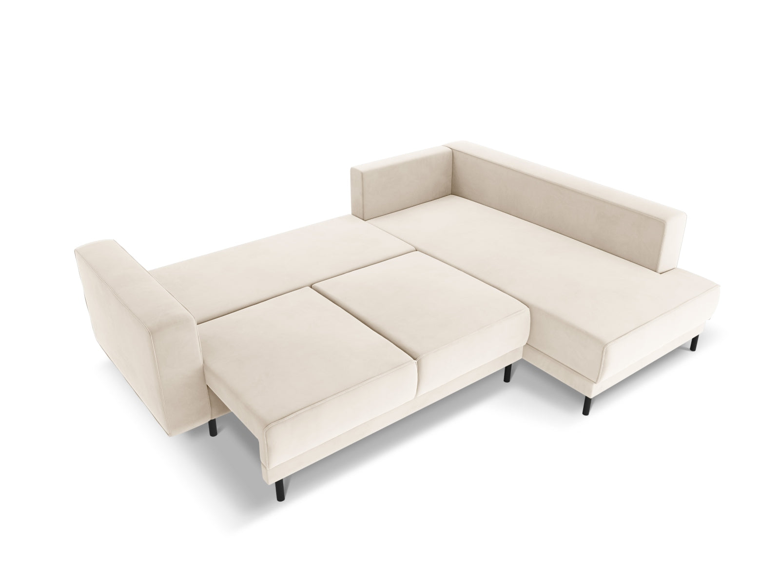 Entdecken Sie das stilvolle Caro Velour Ecksofa von Micadoni – ein 5-Sitzer mit Schlaffunktion, ideal für gemütliche Abende und moderne Wohnkonzepte.