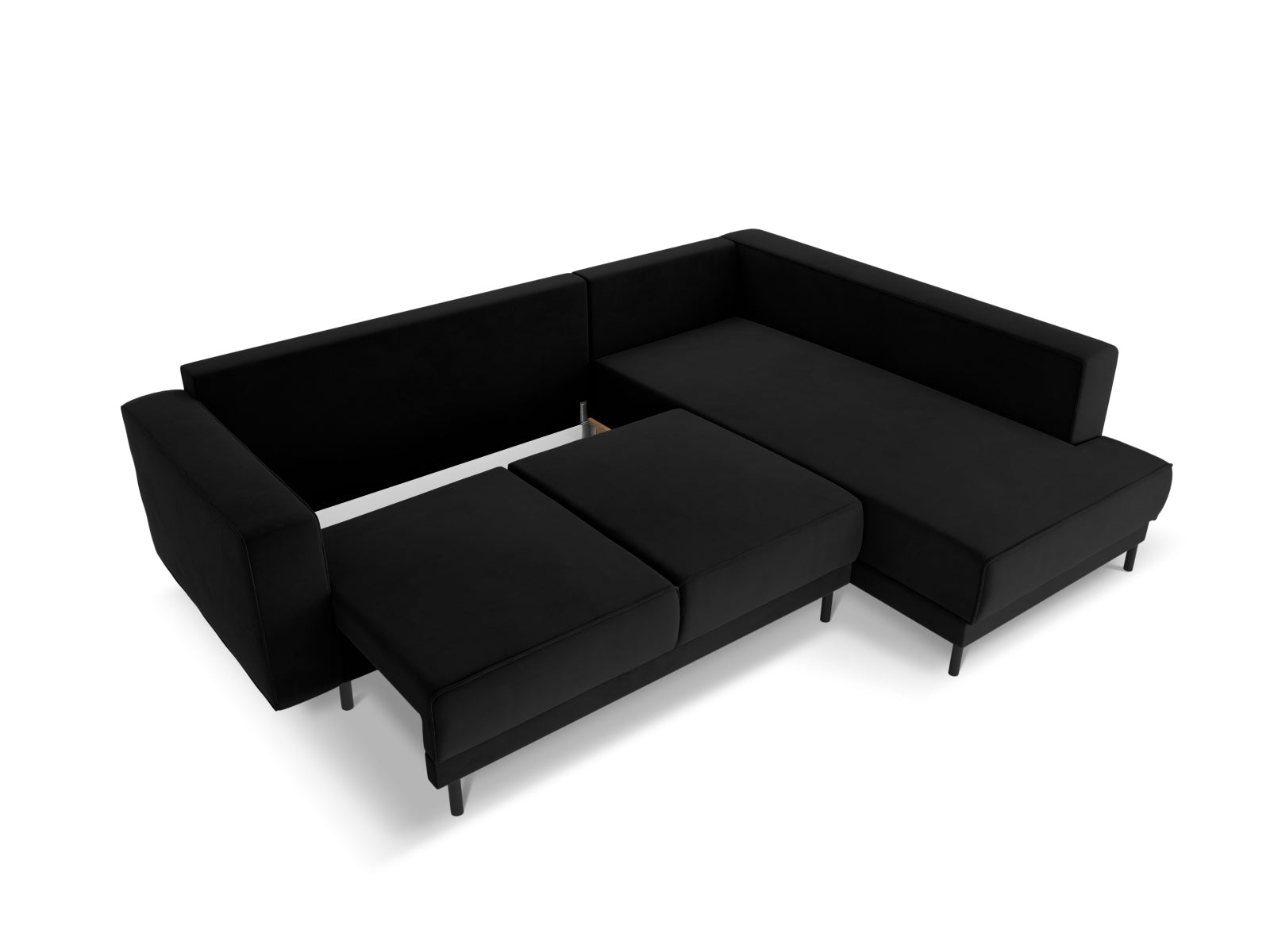 Entdecken Sie das stilvolle Caro Velour Ecksofa von Micadoni – ein 5-Sitzer mit Schlaffunktion, ideal für gemütliche Abende und moderne Wohnkonzepte.