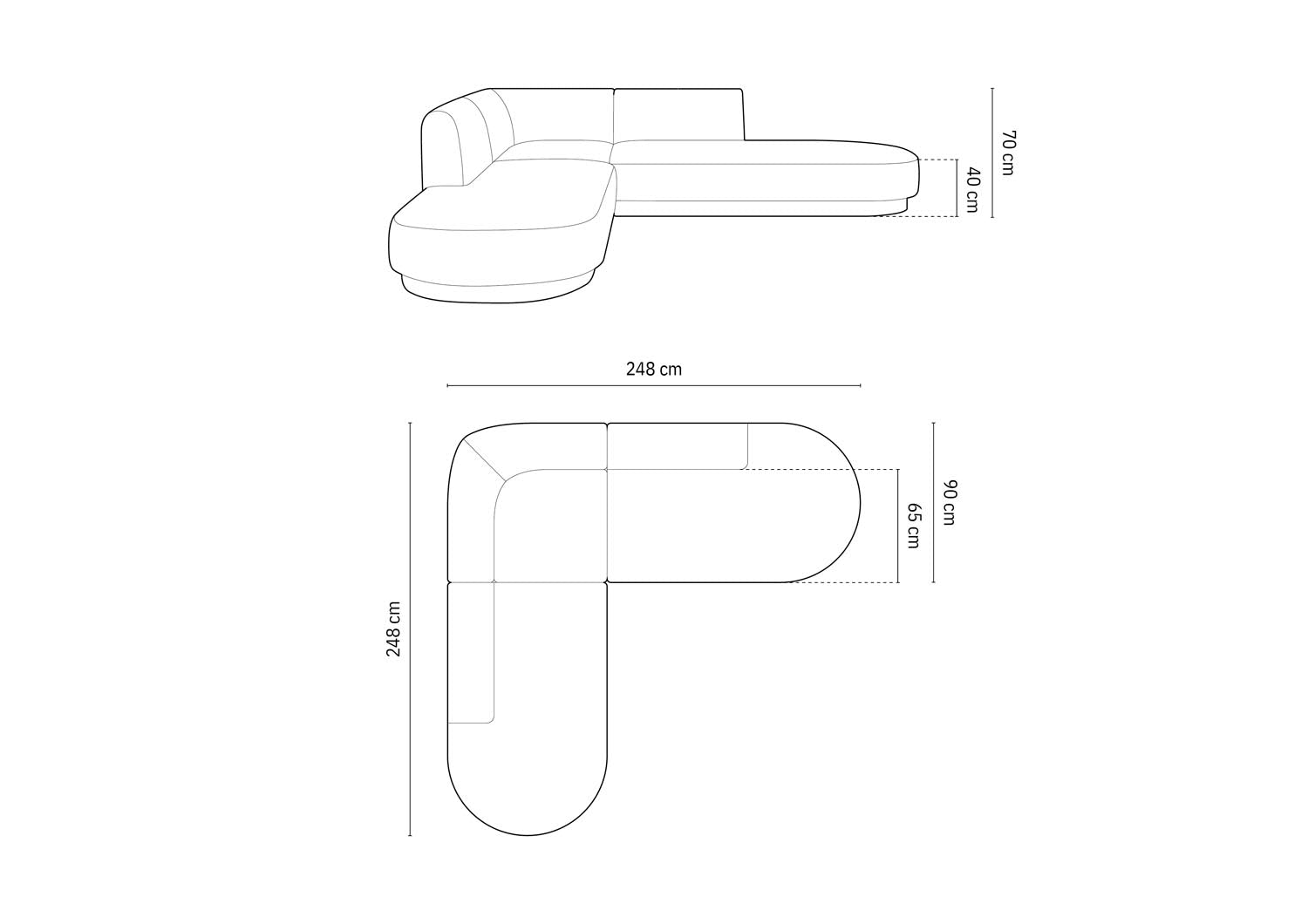 Entdecken Sie das stilvolle Miley Boucle Ecksofa von Micadoni – ein 5-Sitzer für höchsten Komfort und elegantes Design in Ihrem Wohnzimmer.