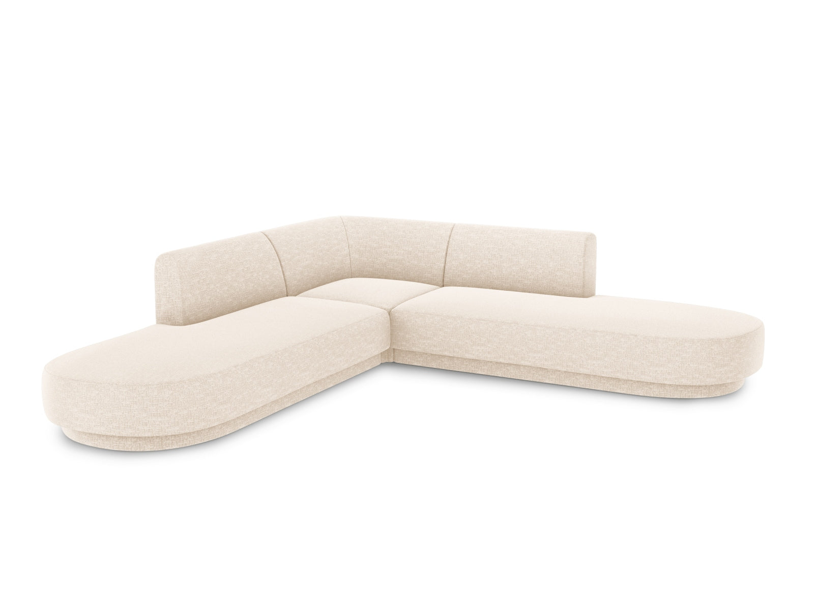 Entdecken Sie das stilvolle Miley Ecksofa 5 Sitzer von Micadoni in verschiedenen Farben. Ideal für Komfort und gesellige Abende!