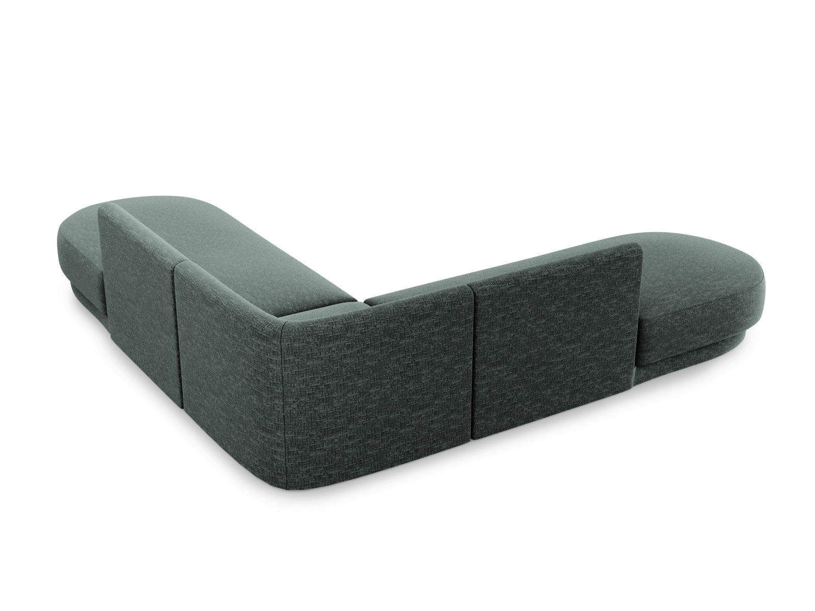 Erleben Sie das Miley Symmetrical Ecksofa 5 Sitzer von Micadoni – stilvoll, geräumig und perfekt für entspannte Stunden mit Freunden und Familie.